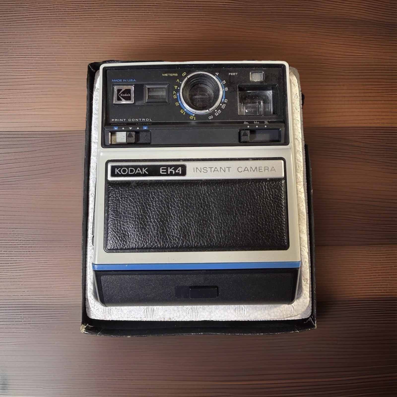 Kodak EK4 Instant Camera w/ Original Box Vintage 1970s Collectible Untested