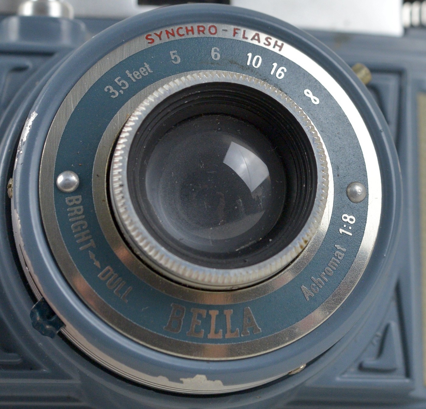 Vintage Bilora Bella 127 Film Achromat f8 Camera