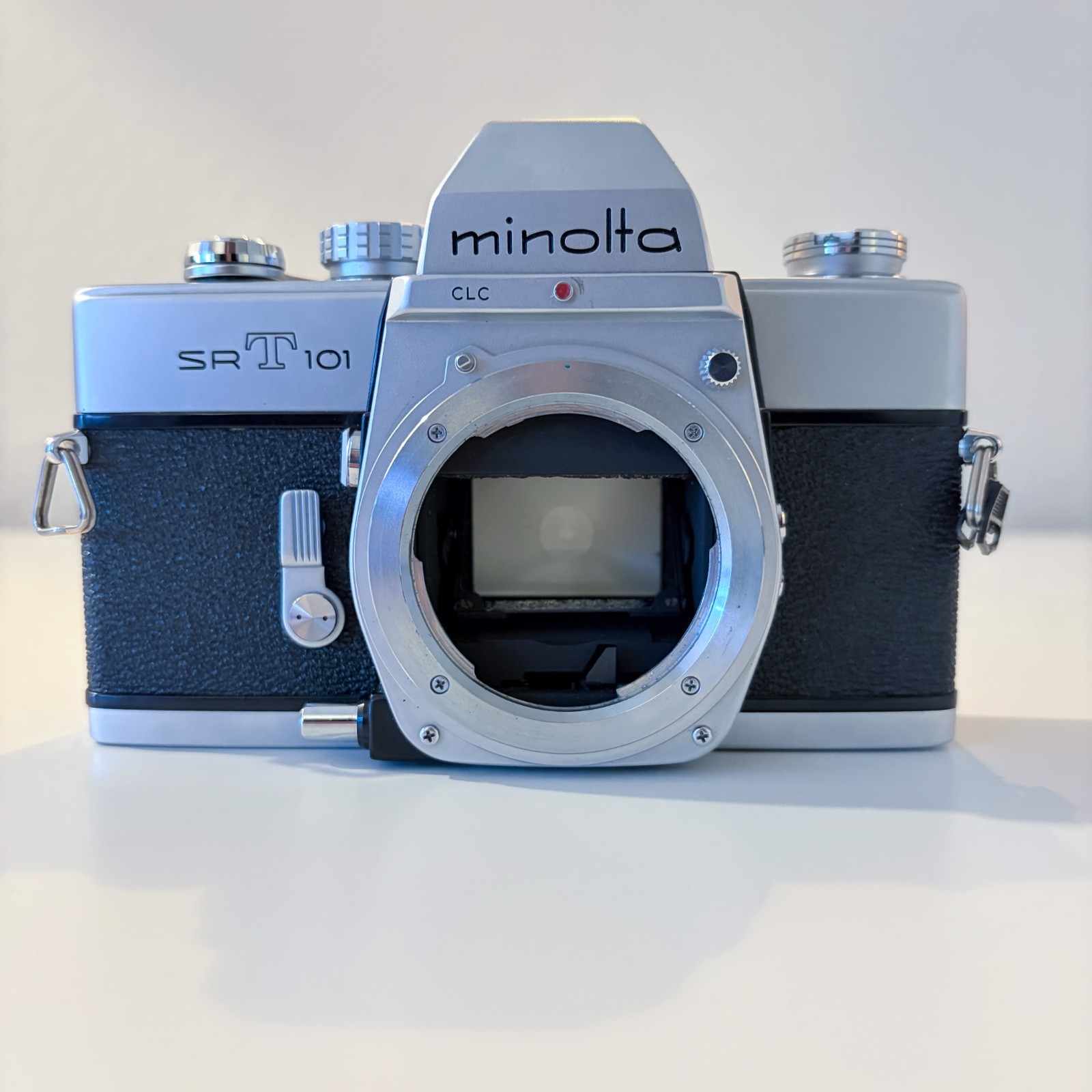 Minolta SR-T 101 CLC 35mm Film Camera Kit | Rokkor 50mm f/1.4 + 200mm Lens
