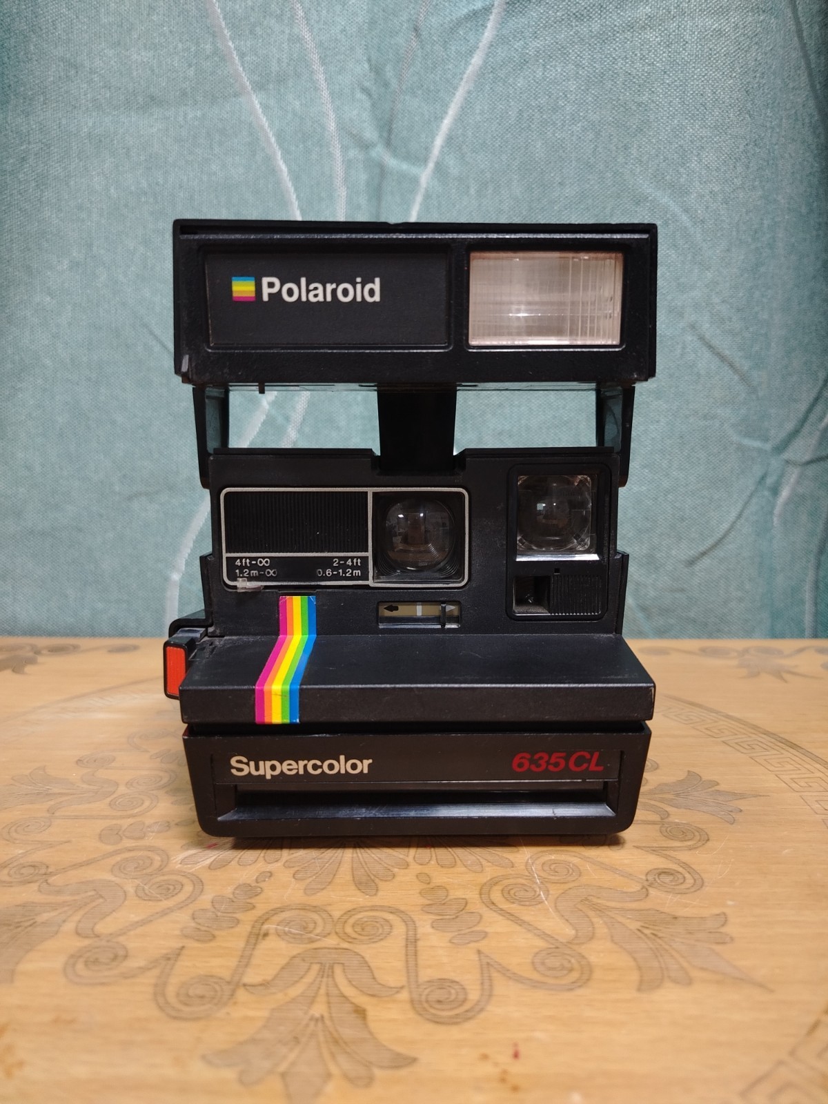 ​Vintage Polaroid Supercolor 635CL Camera – Untested – Loose Rear Flash Cover