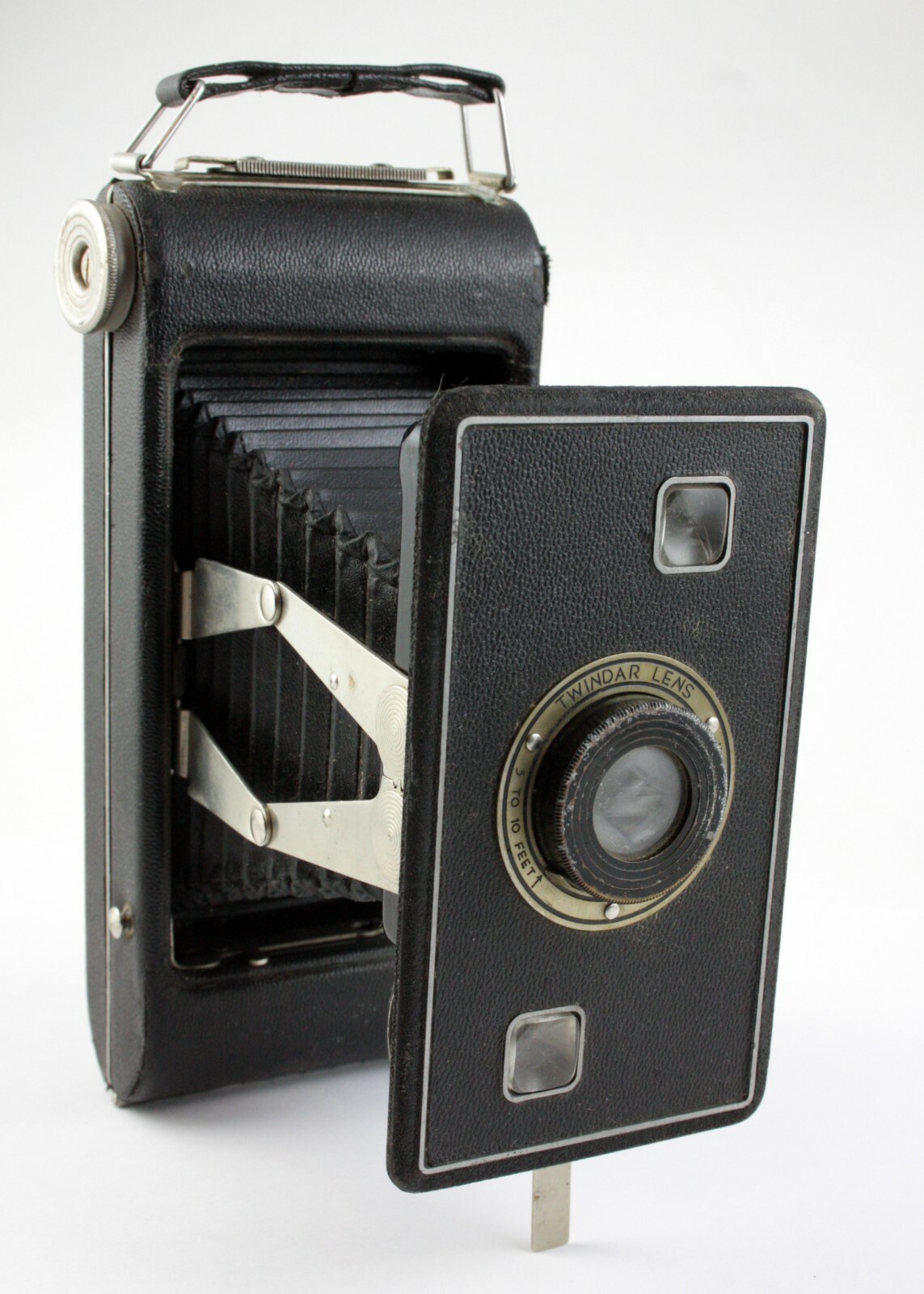197303 Antique Jiffy Kodak Six-16 Series II 616 Roll Film Camera As-Is
