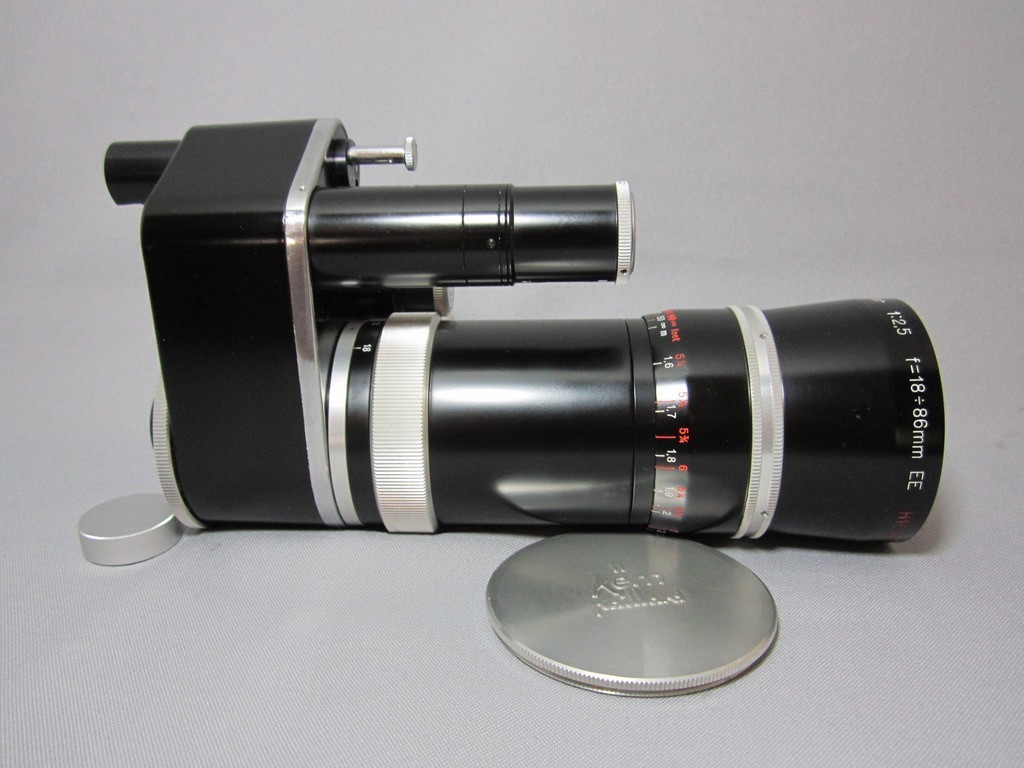 H16 RX SUPER-16 KERN VARIO SWITAR 18-86MM C-MOUNT LENS BOLEX 16MM MOVIE CAMERA