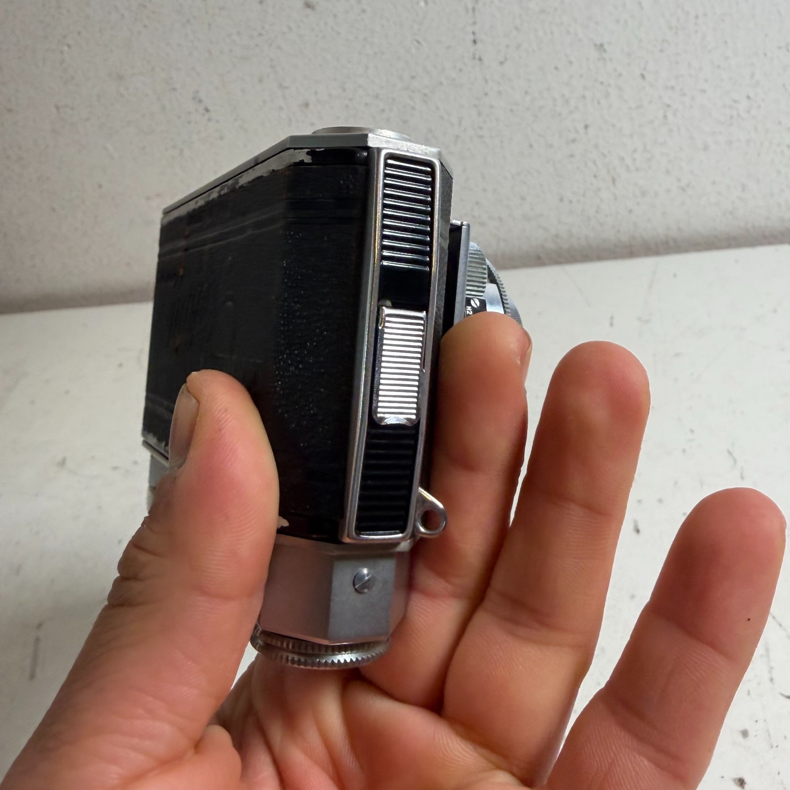 Vintage Kodak Retina IIa Black Compact 35mm Folding Rangefinder Camera