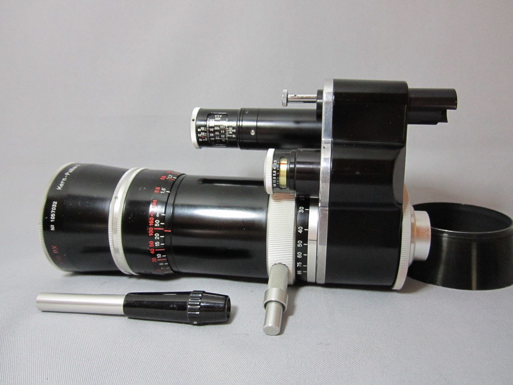 H16 RX SUPER-16 KERN VARIO SWITAR 18-86MM C-MOUNT LENS BOLEX 16MM MOVIE CAMERA