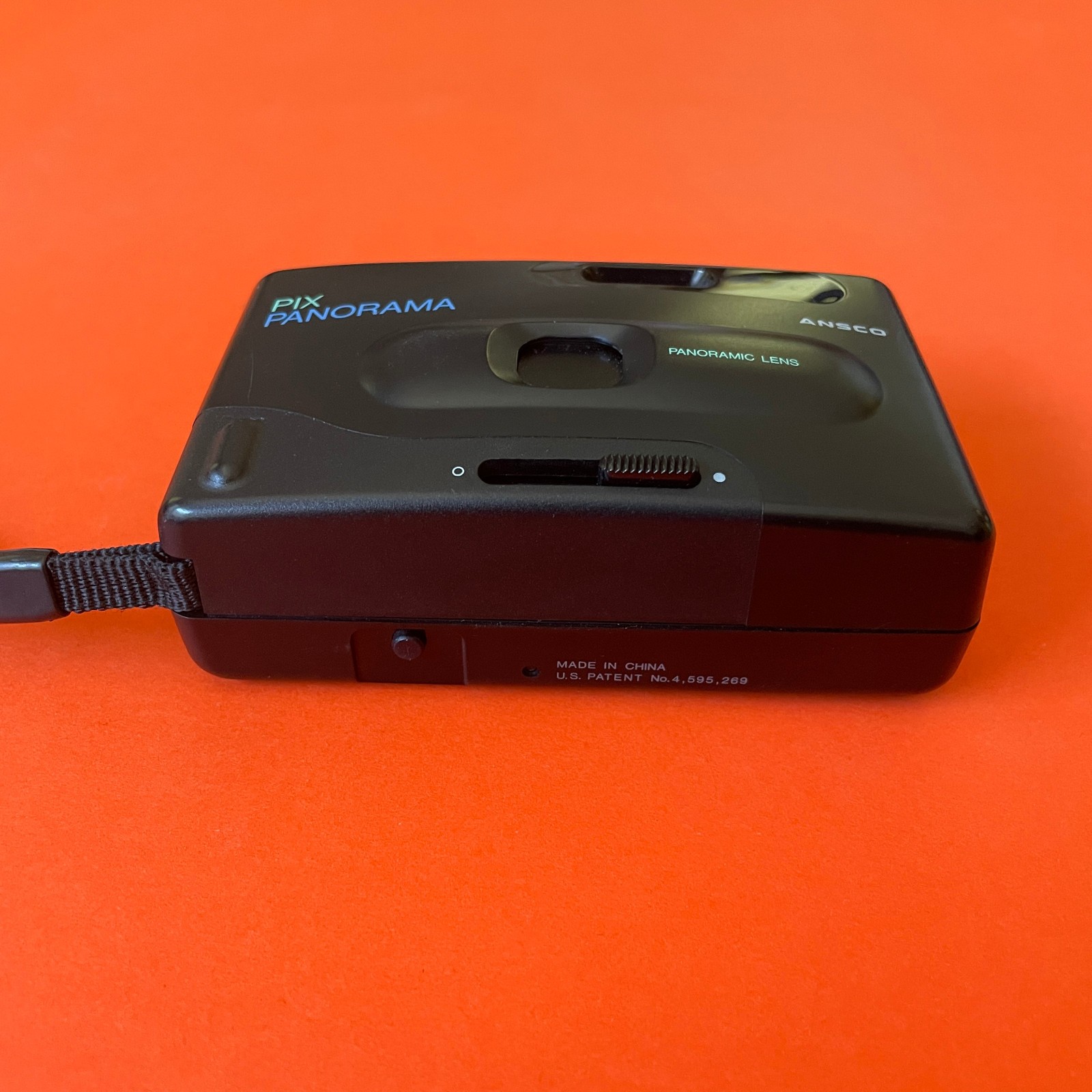 Ansco Pix Panorama 35mm Film Camera Point & Shoot • Panoramic Lens