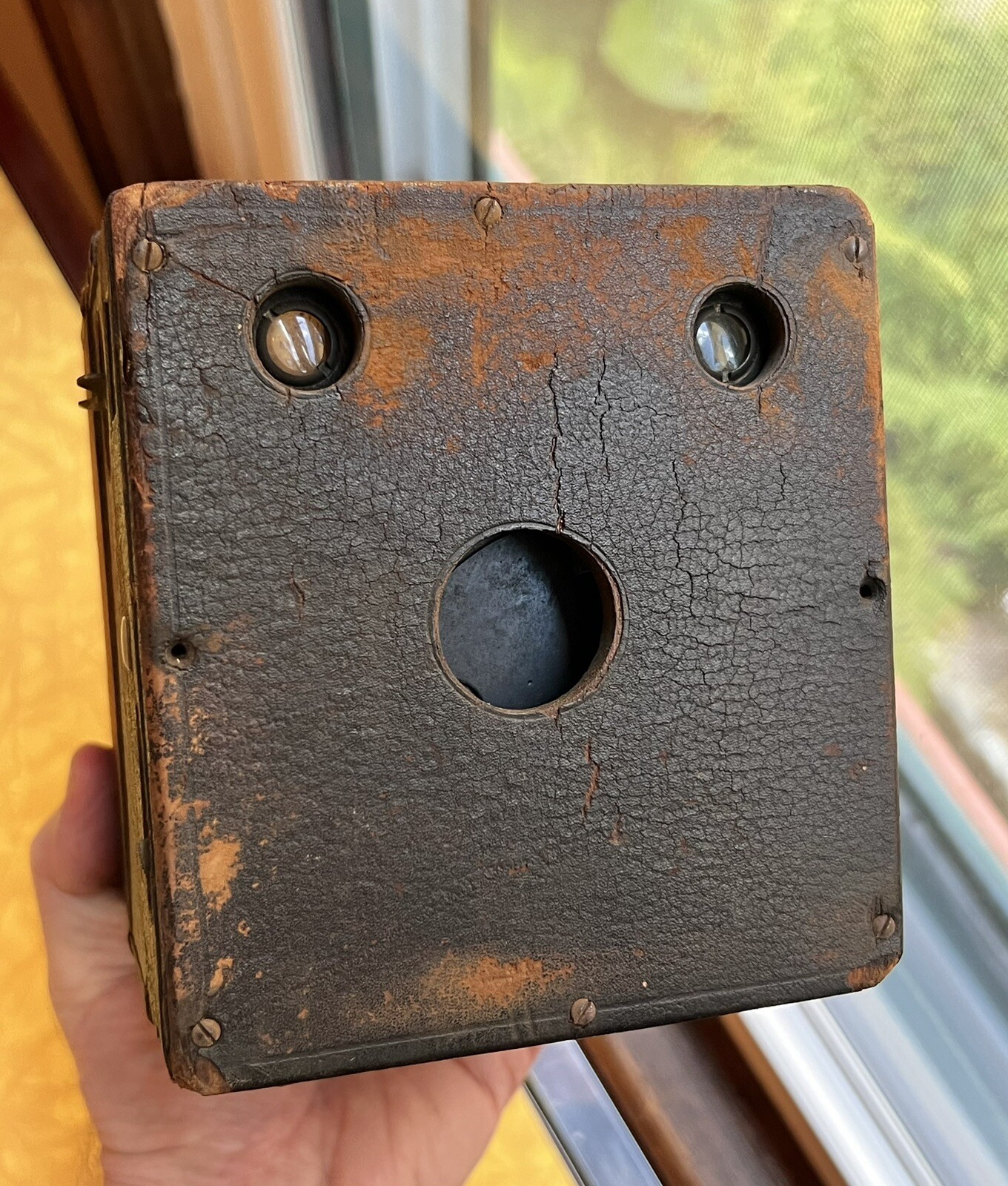 Antique Blair No. 5 Weno Hawkeye Film Box Camera Rochester New York