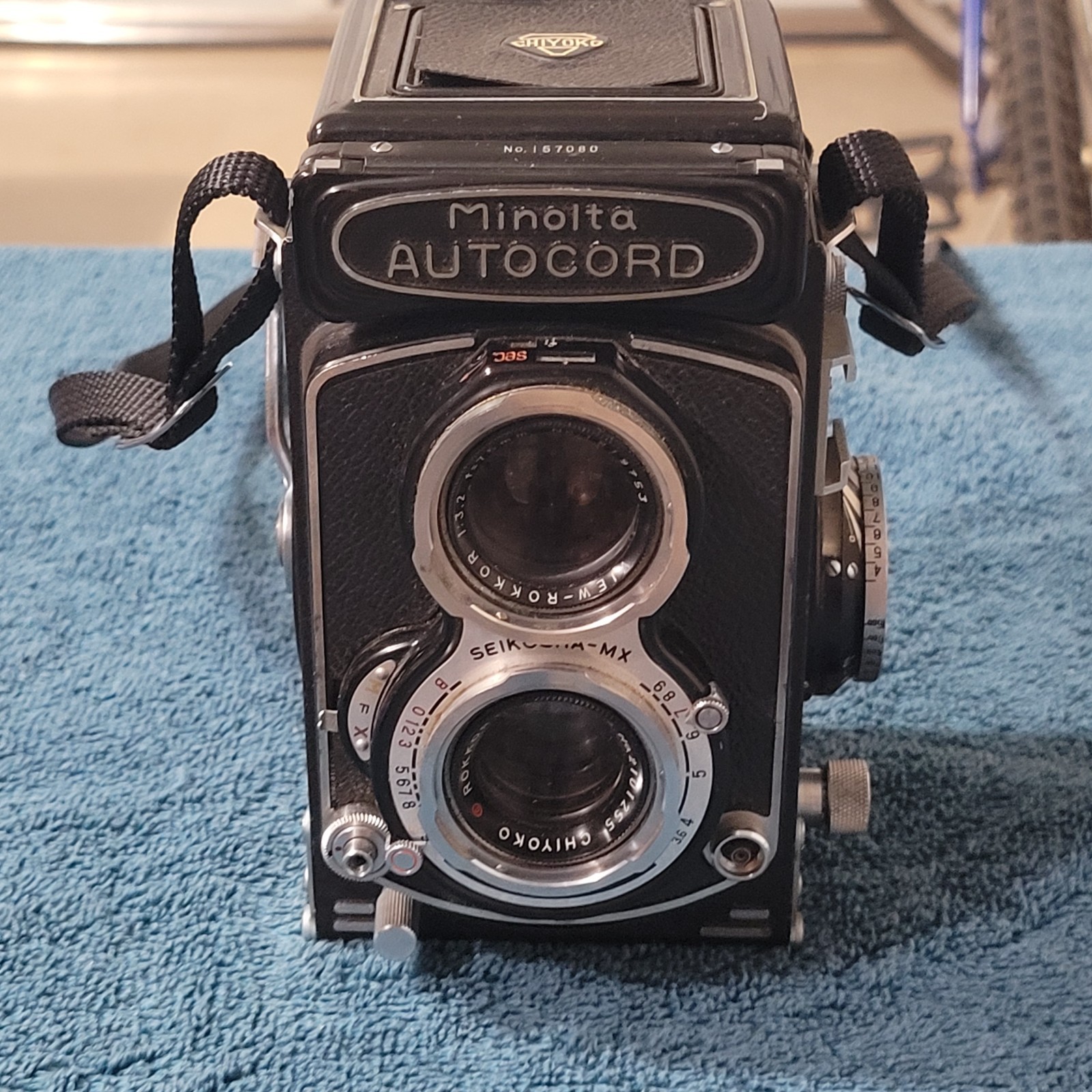 Working Minolta Autocord TLR 6×6 Chiyoko Rokkor Lens