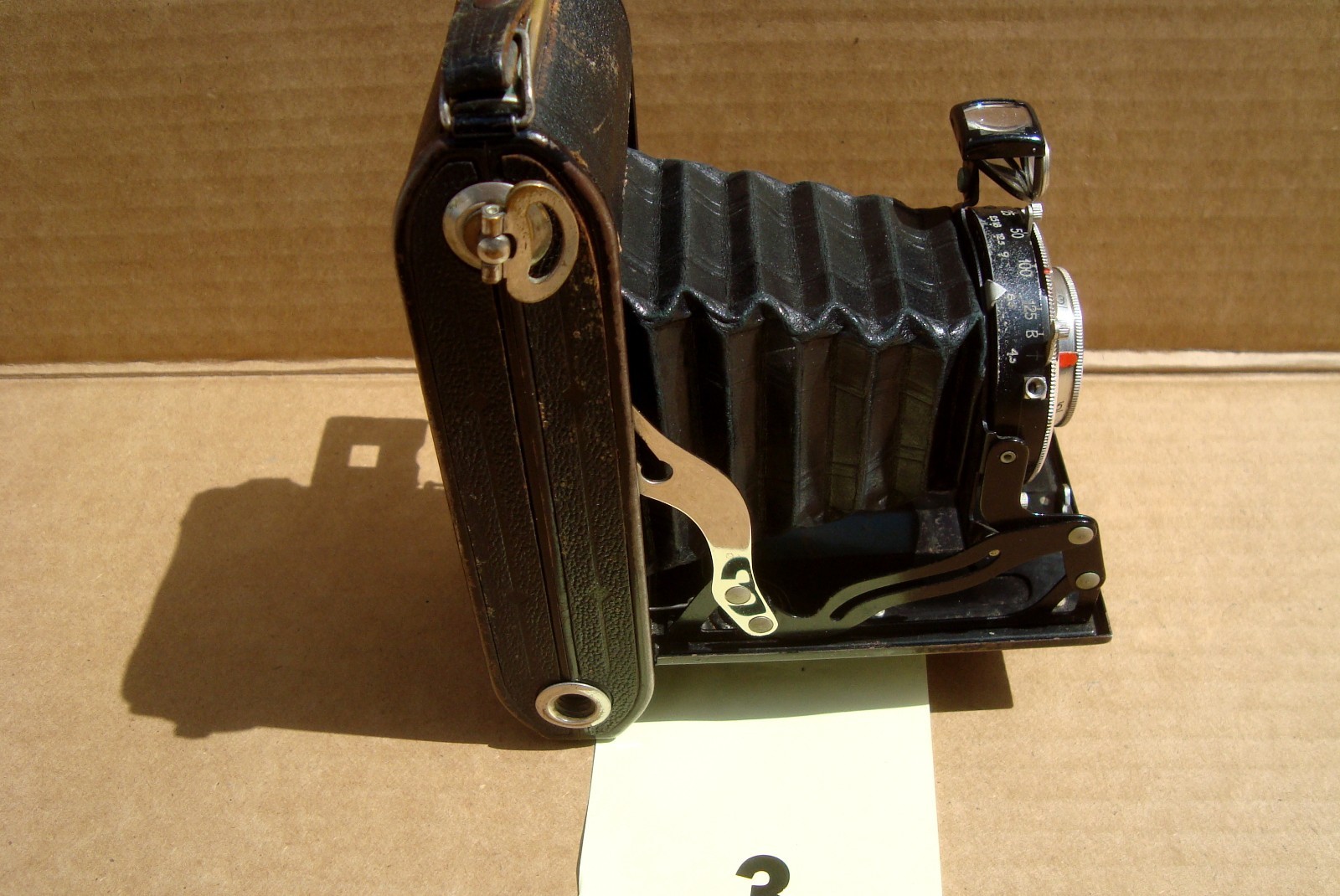 Vintage 1930-1940 Wicgin German Folding Camera Features Pronto Shutter (#3)