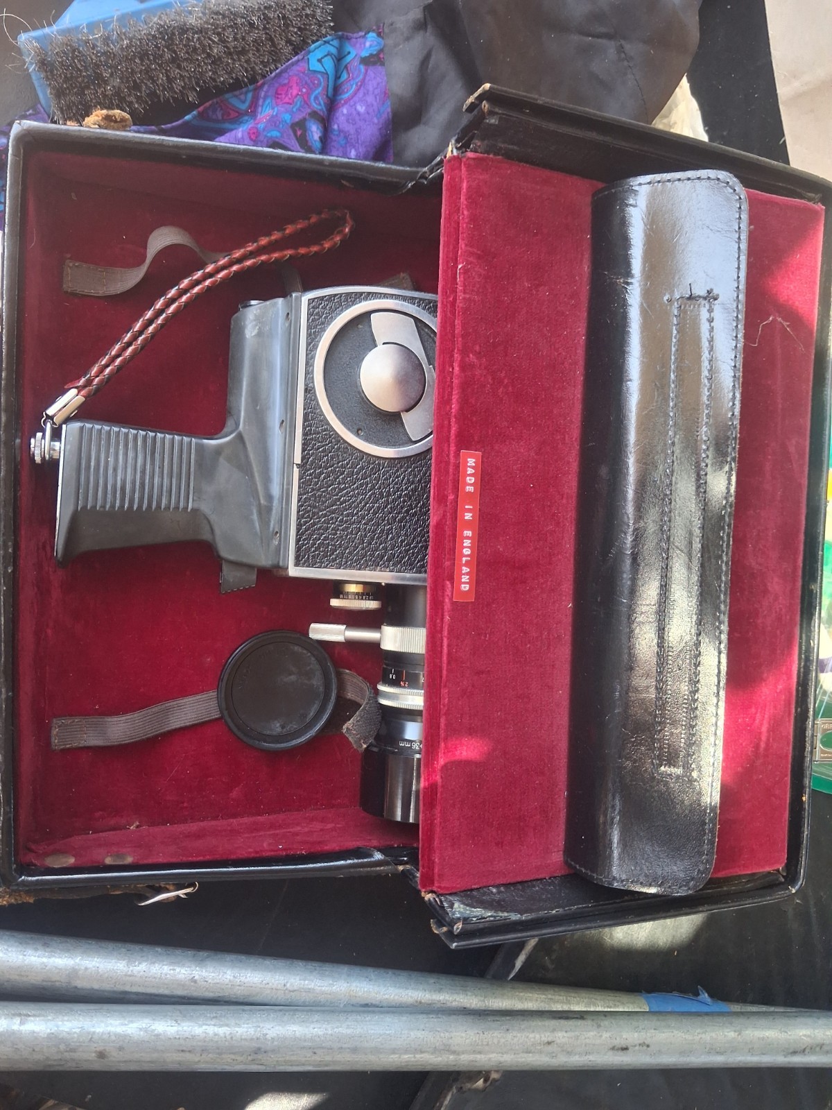 ​ Vintage Bolex K2 Zoom Reflex Automatic 8mm Camera. Film Kern Vario-Switar 1:1.