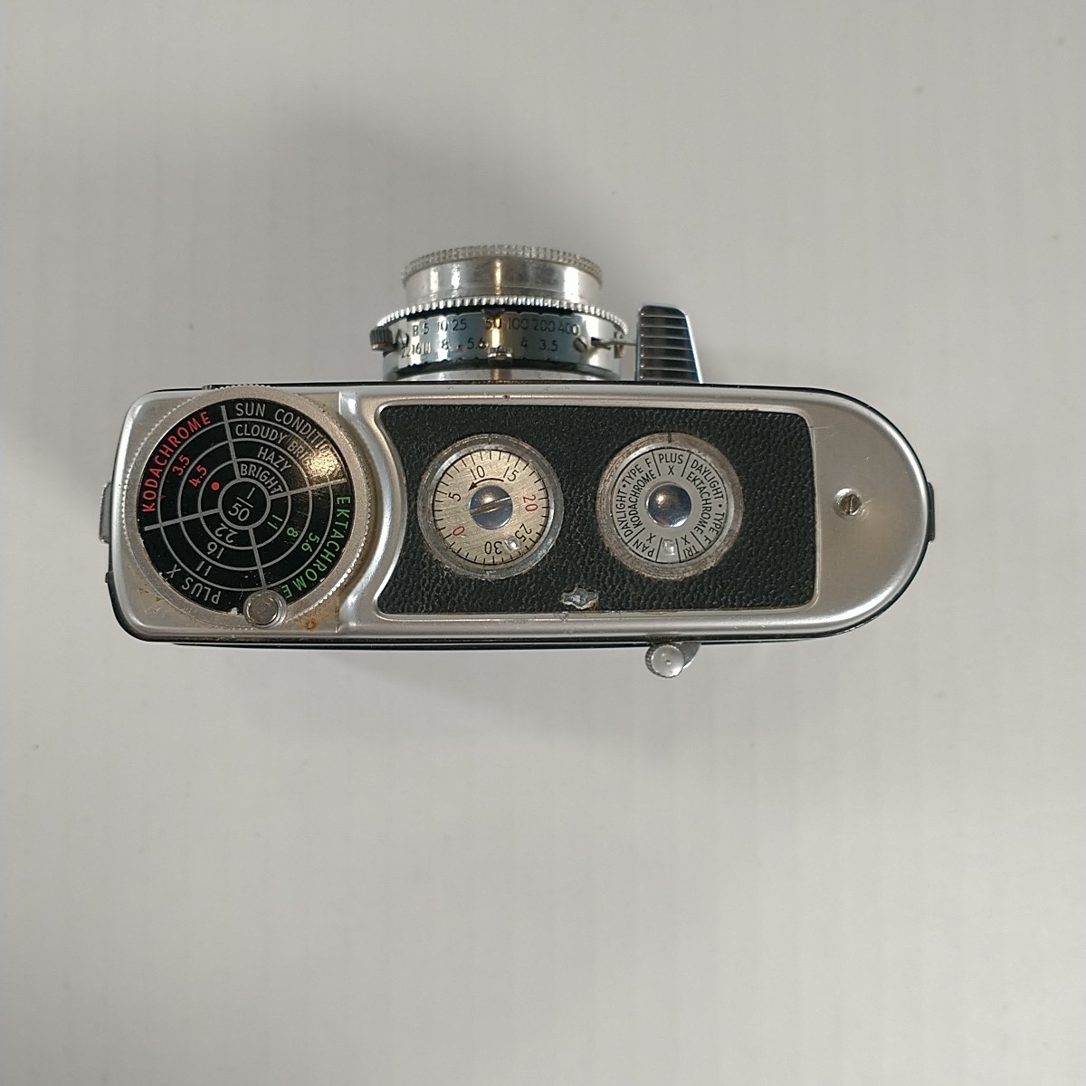 Kodak Signet 40 Rangefinder 35mm Film Camera With Case TESTED & Untested Flash