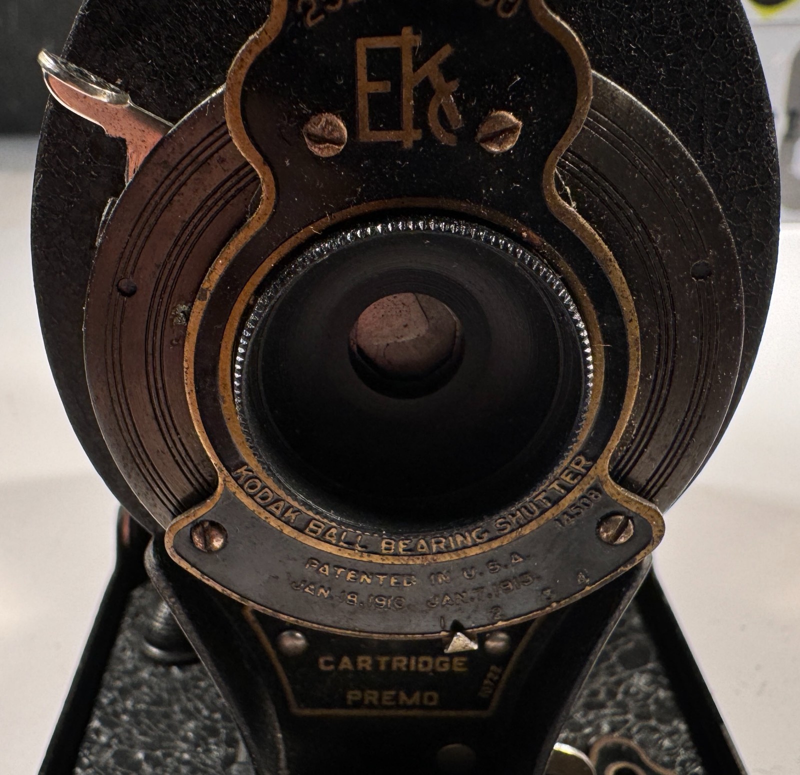1915 Kodak No.2A Folding Cartridge Premo Camera w/Box & Film Roll
