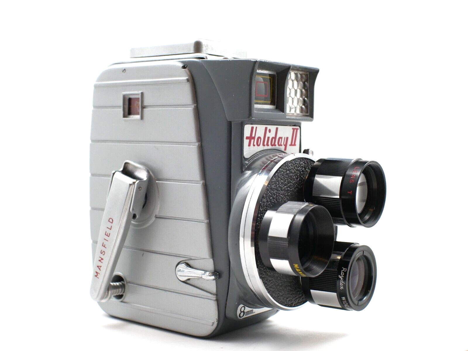 Mansfield Holiday II 8mm Movie Camera. Open-box condition! Fully Functional
