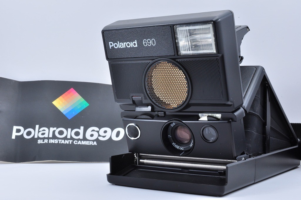 Polaroid 690 Instant Film Camera AF AutoFocus Tested Working From Japan