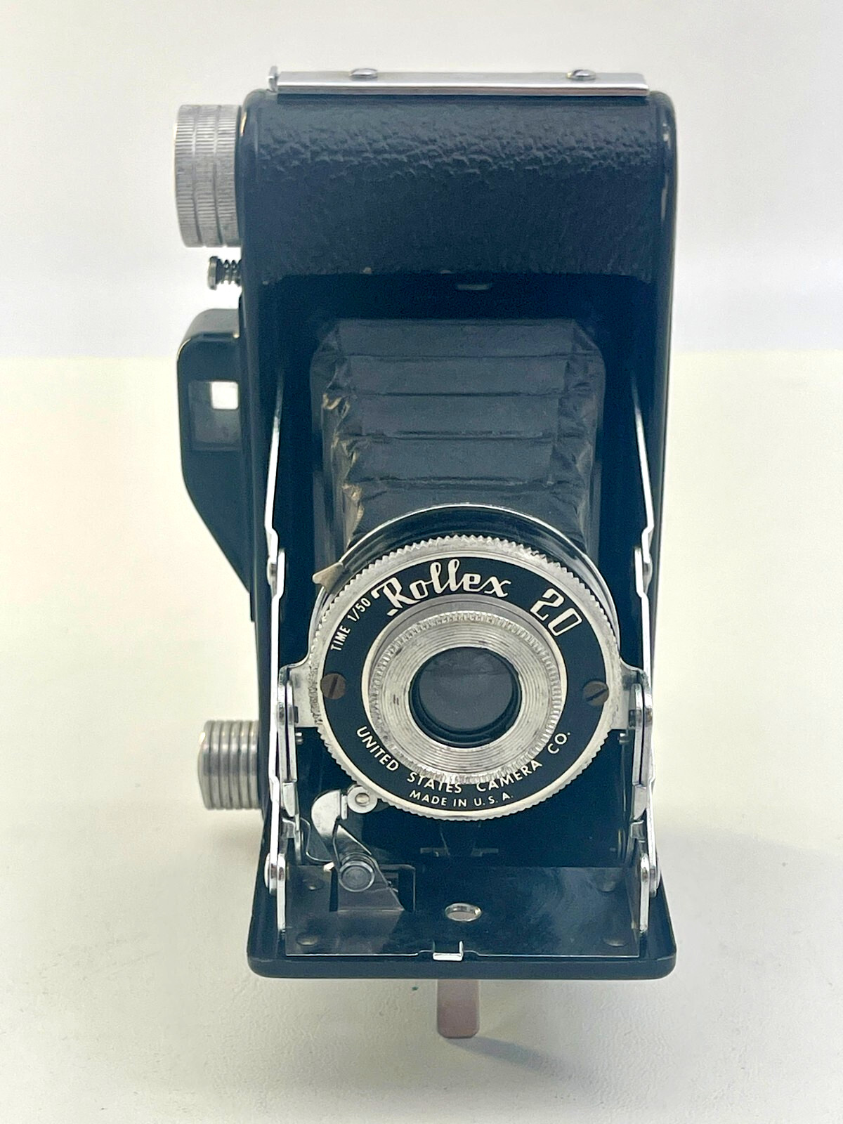 Vintage Camera United States Camera Co Rollex 20 Folding