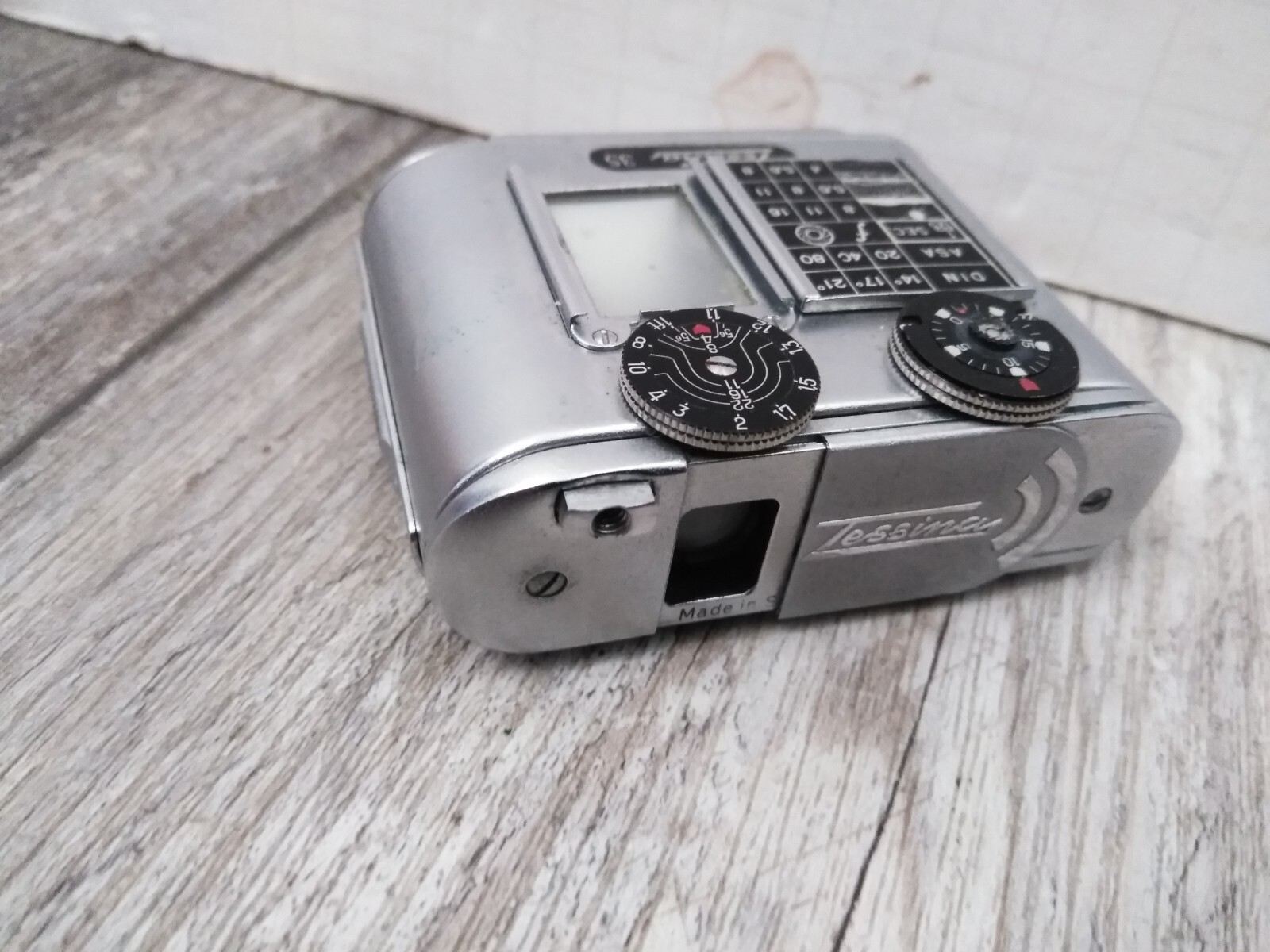 TESSINA 35 Automatic Spy Camera, (Parts / restoration Only)