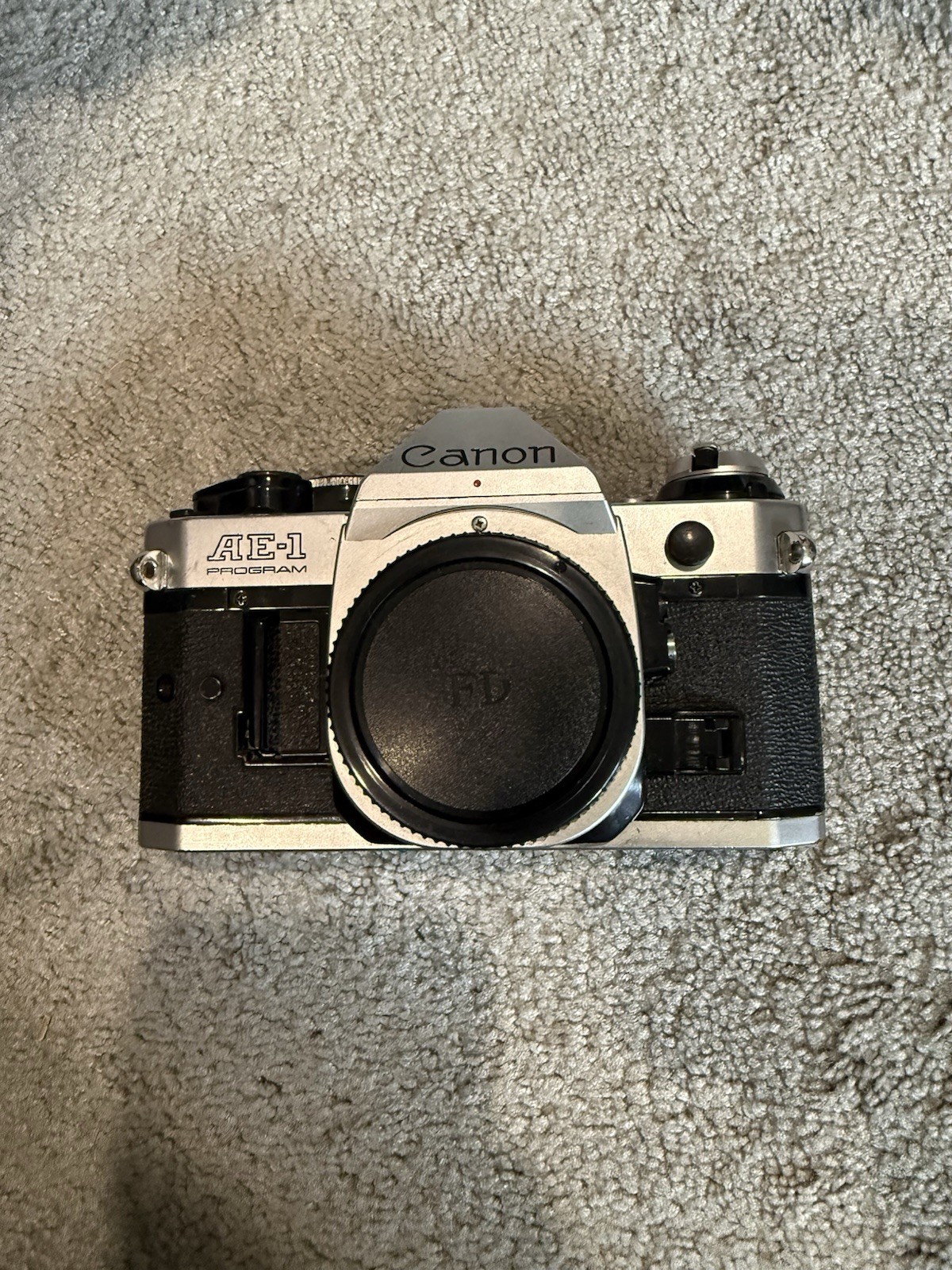 Working Condition! Canon AE-1 Program 35mm Film SLR Camera Body Only