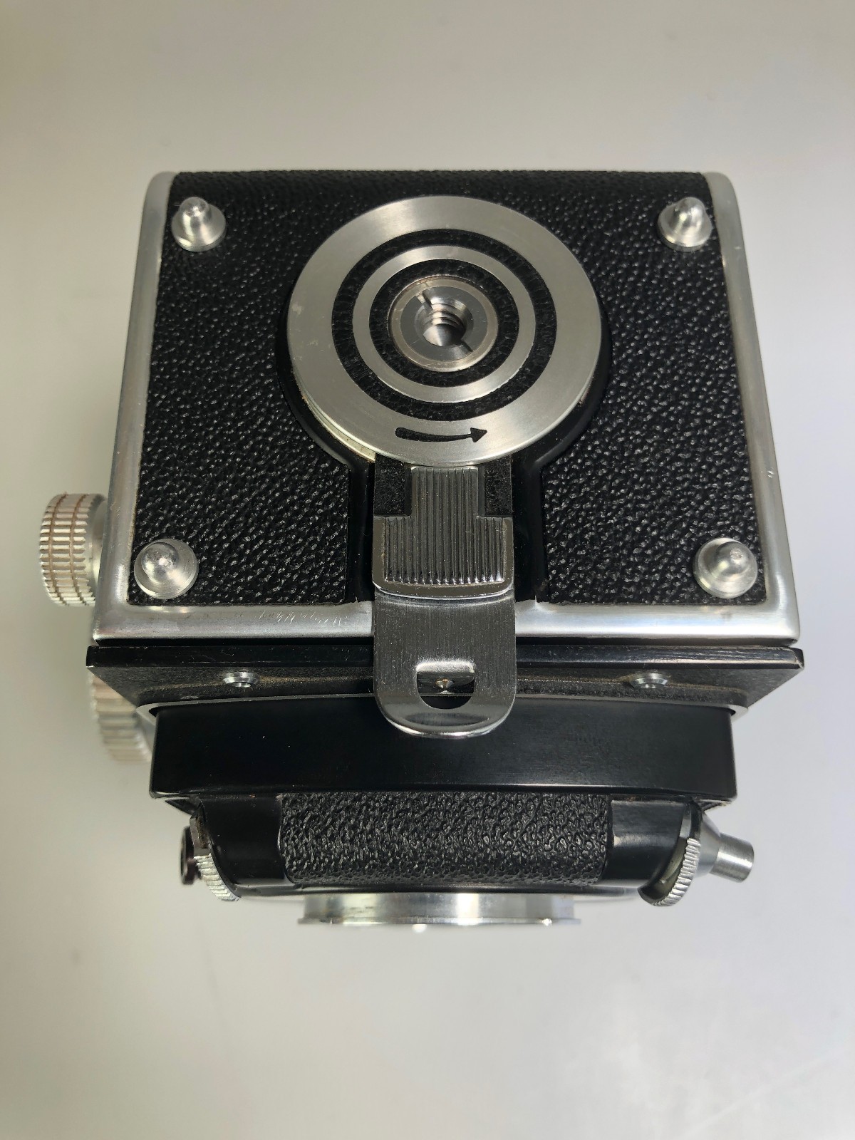 Rollei Rolleiflex Model T Type 1 TLR Camera with 16 adapter, case and Rollei cap