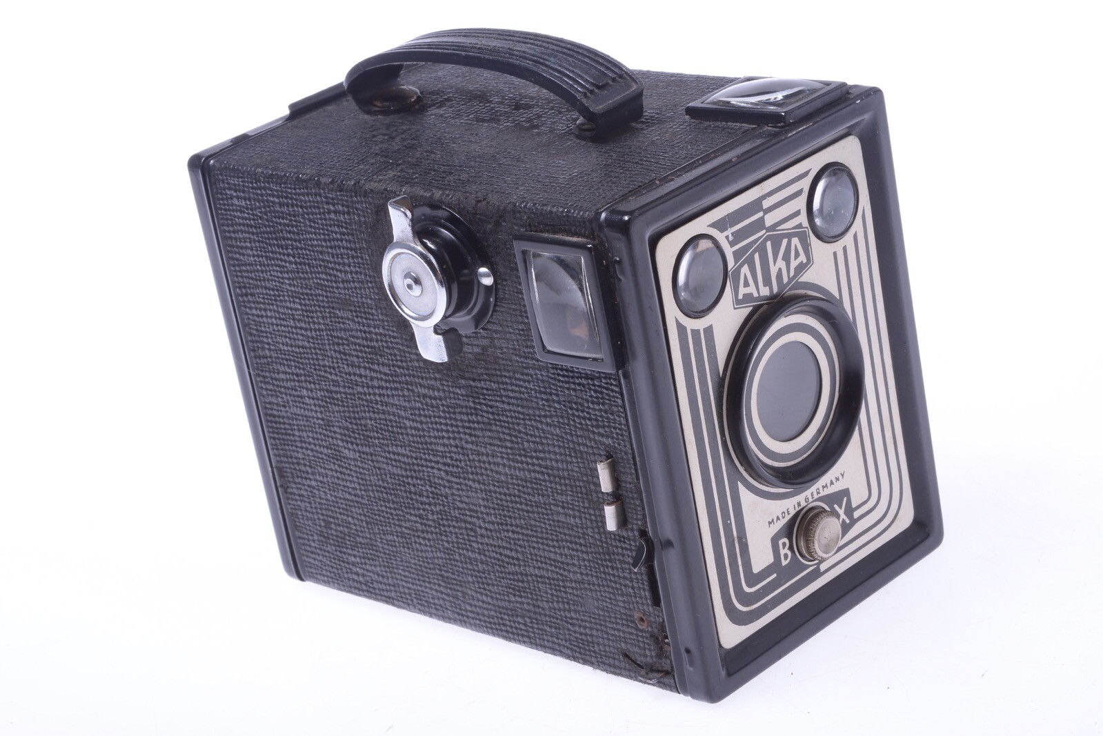 ✅ VREDEBORCH ALKA BOX CAMERA METAL 6X9CM ON 120 ROLL FILM
