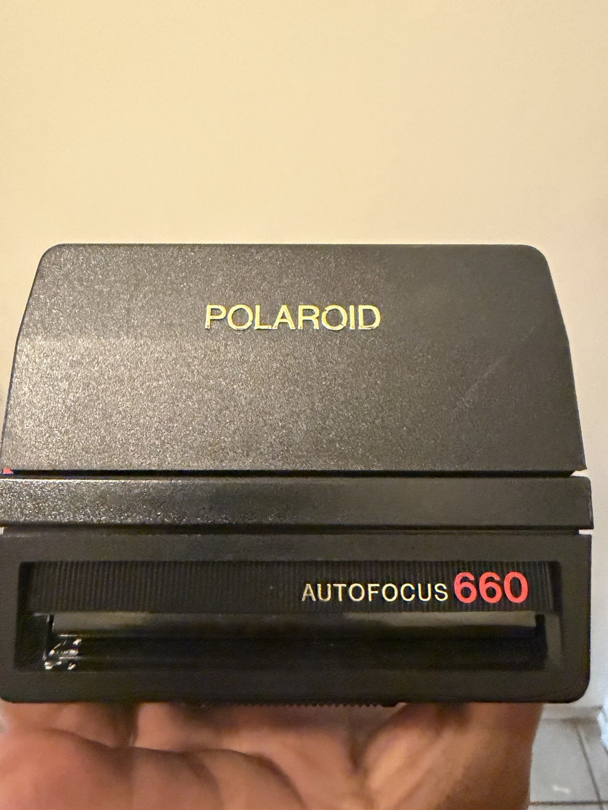 Vintage Polaroid Sun 660 Special Edit. Autofocus Instant Land Camera 600 Series
