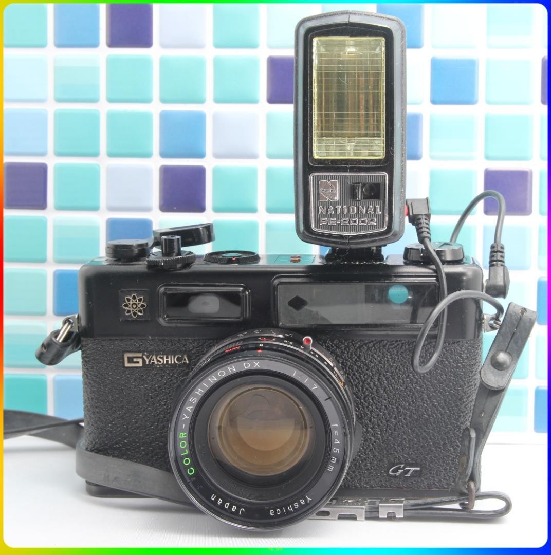 Yashica Electro 35 GT 35mm Film Camera Very Good Black JP