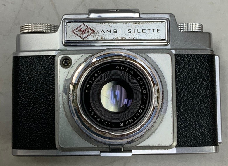 AGFA Ambi Silette Camera 50 mm F2.8 Rangefinder UNTESTED As Is
