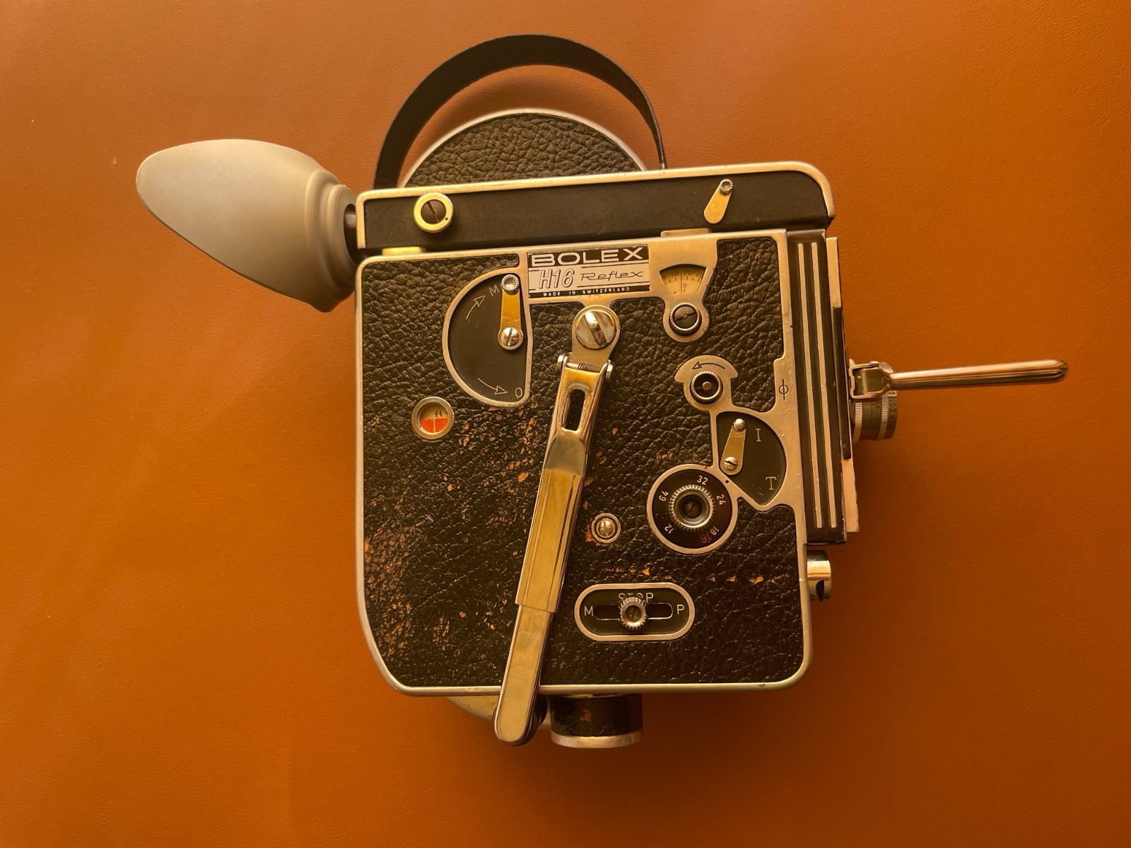 Bolex H16 REX-1 16mm Camera 17mm Lens + 3 Rolls Kodak Film