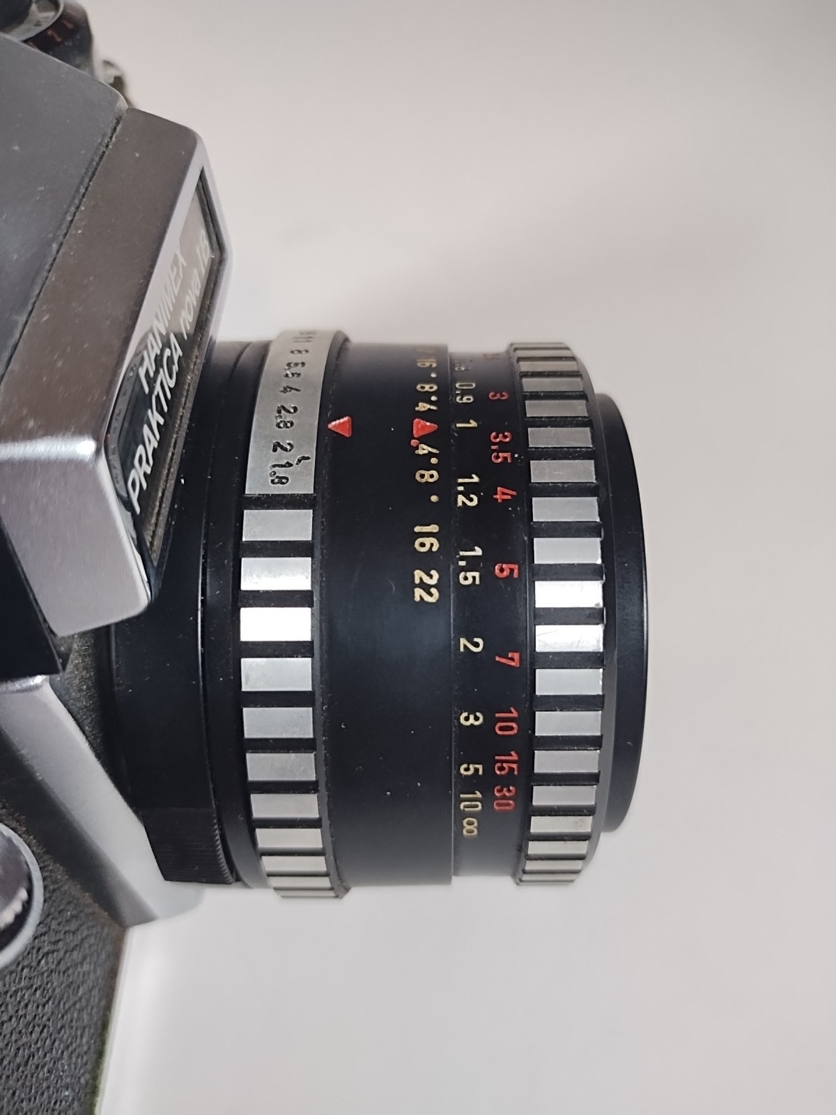 Hanimex Praktica Nova 1B SLR / Meyer Optik Gorlitz Oreston 50 mm F 1.8 lens VTG
