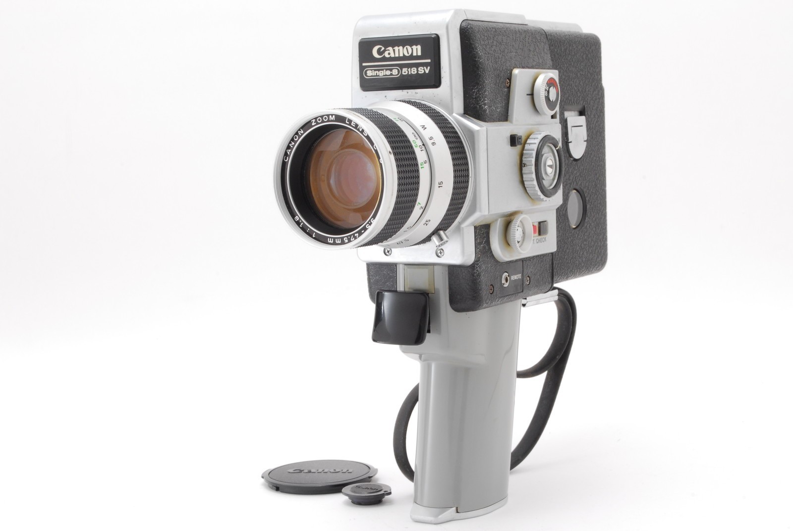 [EXC+5] Canon Single 8 518 SV Auto Zoom 8mm Film Movie Camera From JAPAN