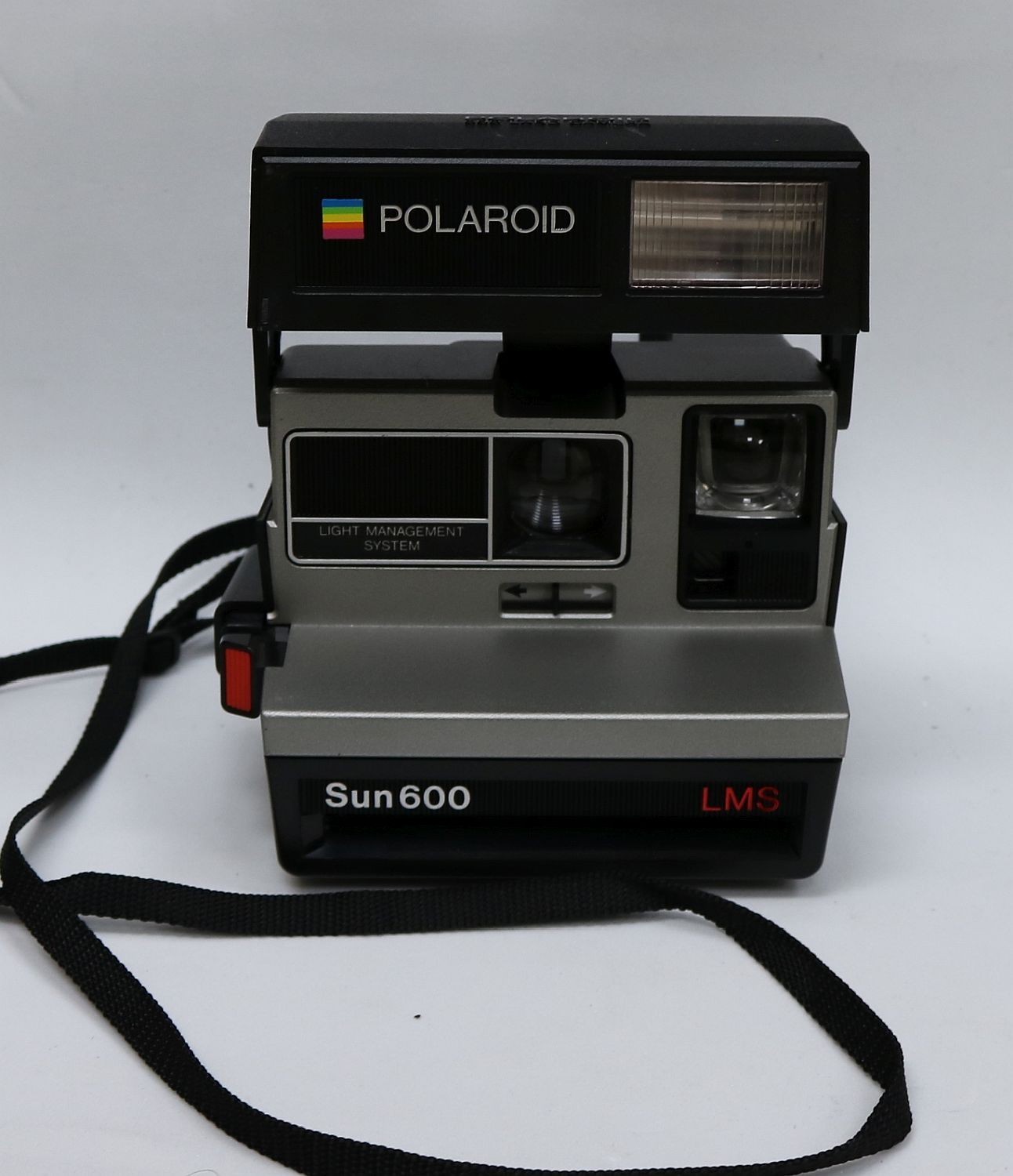 Vintage Polaroid Sun 600 LMS Instant Film Camera with strap #1772 SH-2
