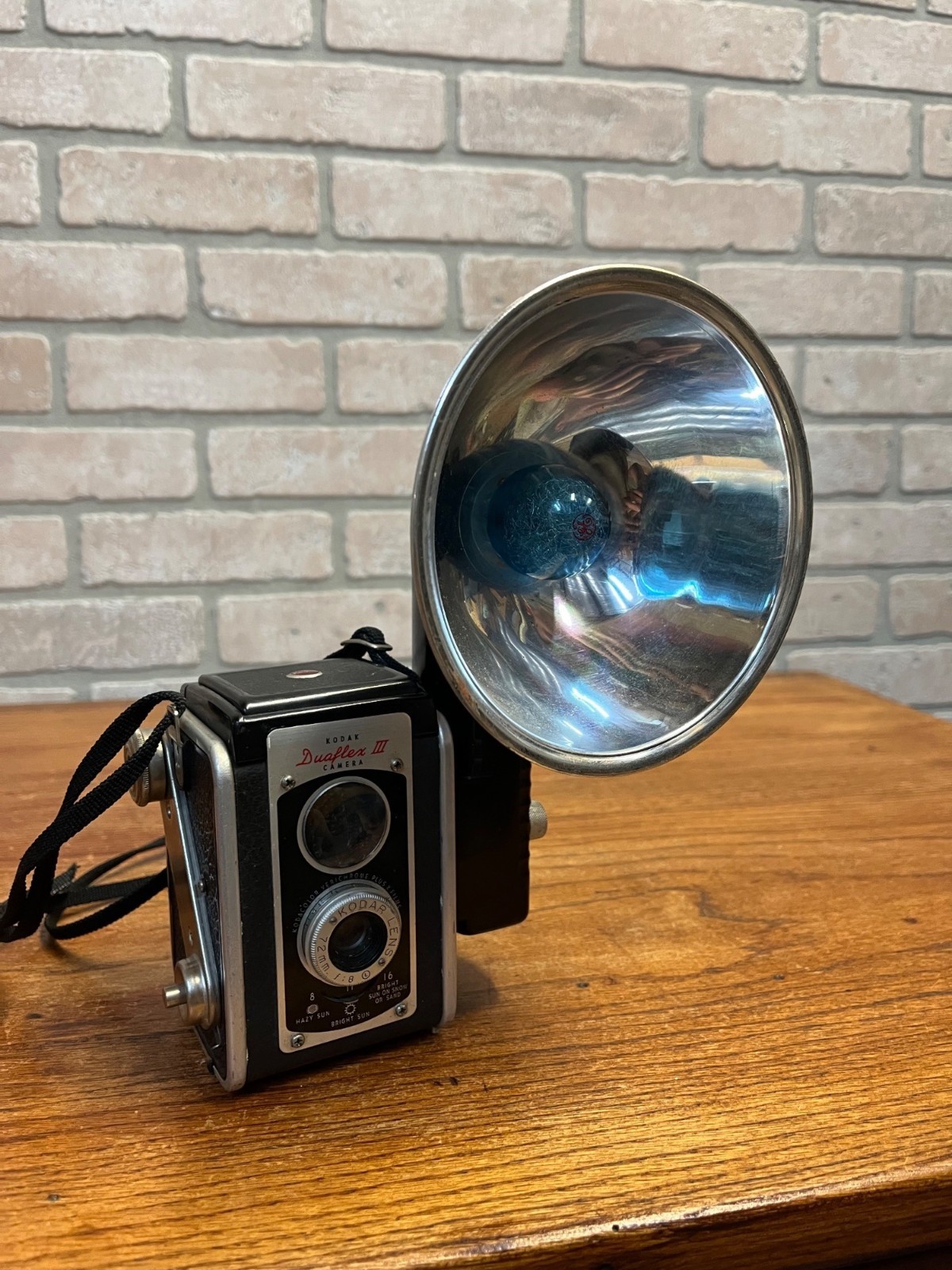 Vintage Duaflex III Eastman Kodak Co. Film Camera With Detachable Flash Circa 19