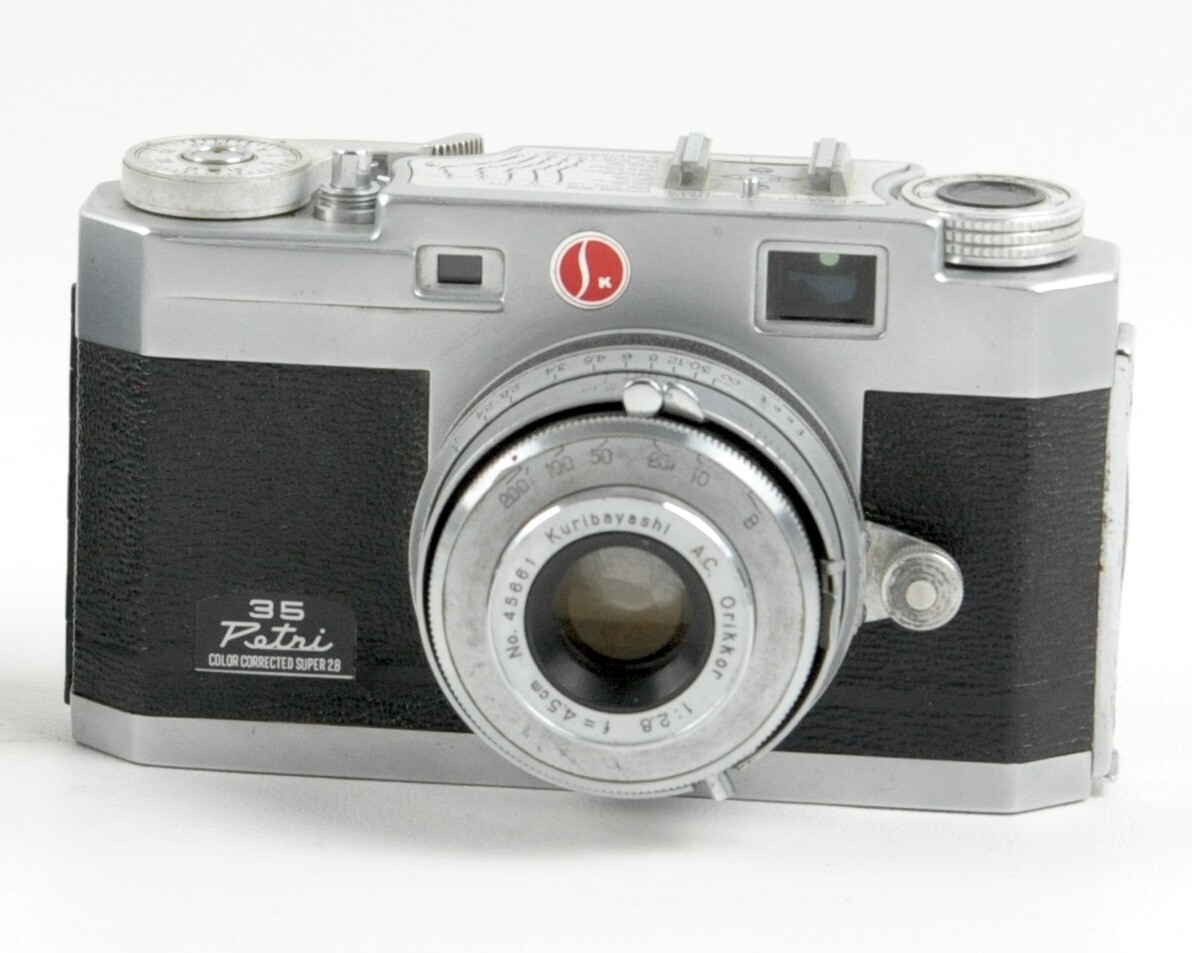 35 Petri Color Corrected Super 2.8 w/Kuribayashi 4.5 cm Lens – JAPAN