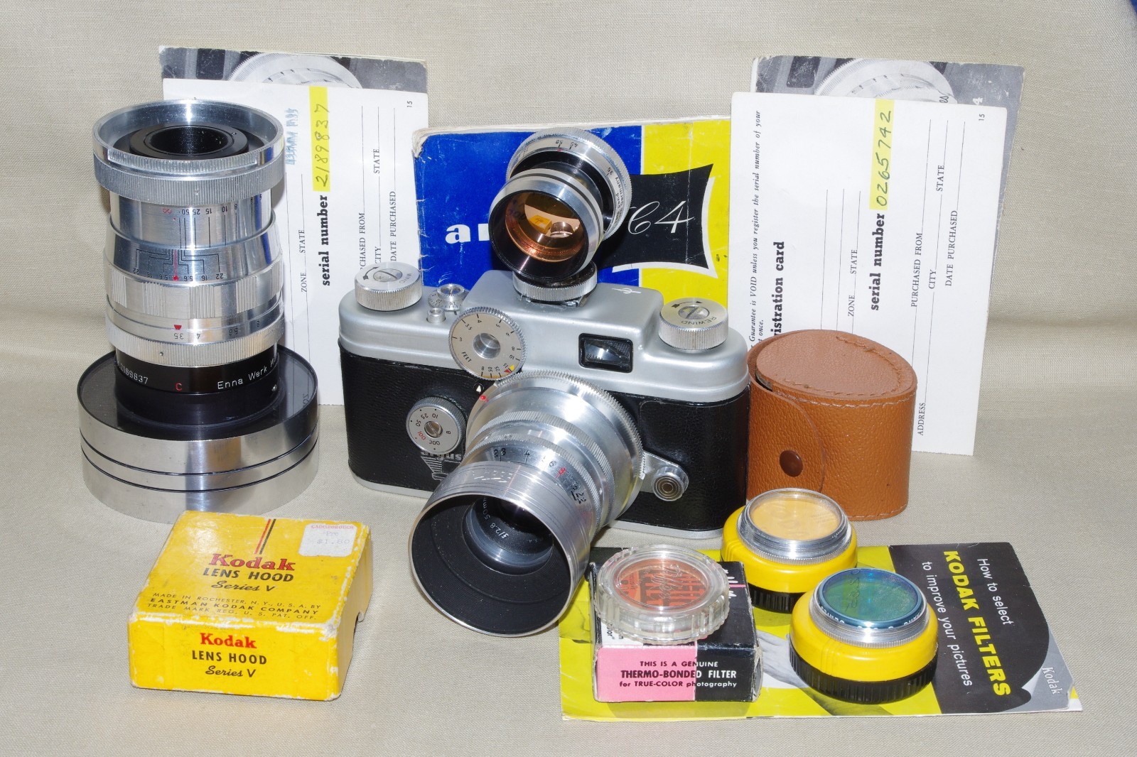 Argus C4/G (Geiss) Outfit with Provenance, Fully Functional, 30 Day Return