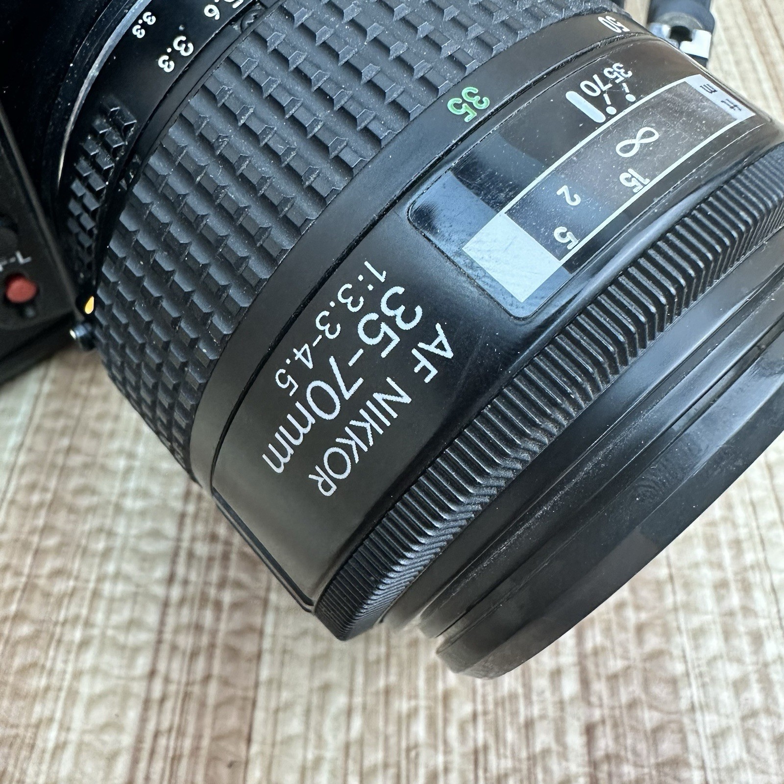 Vintage Nikon N2020 AF Camera With Lens Parts/Repair