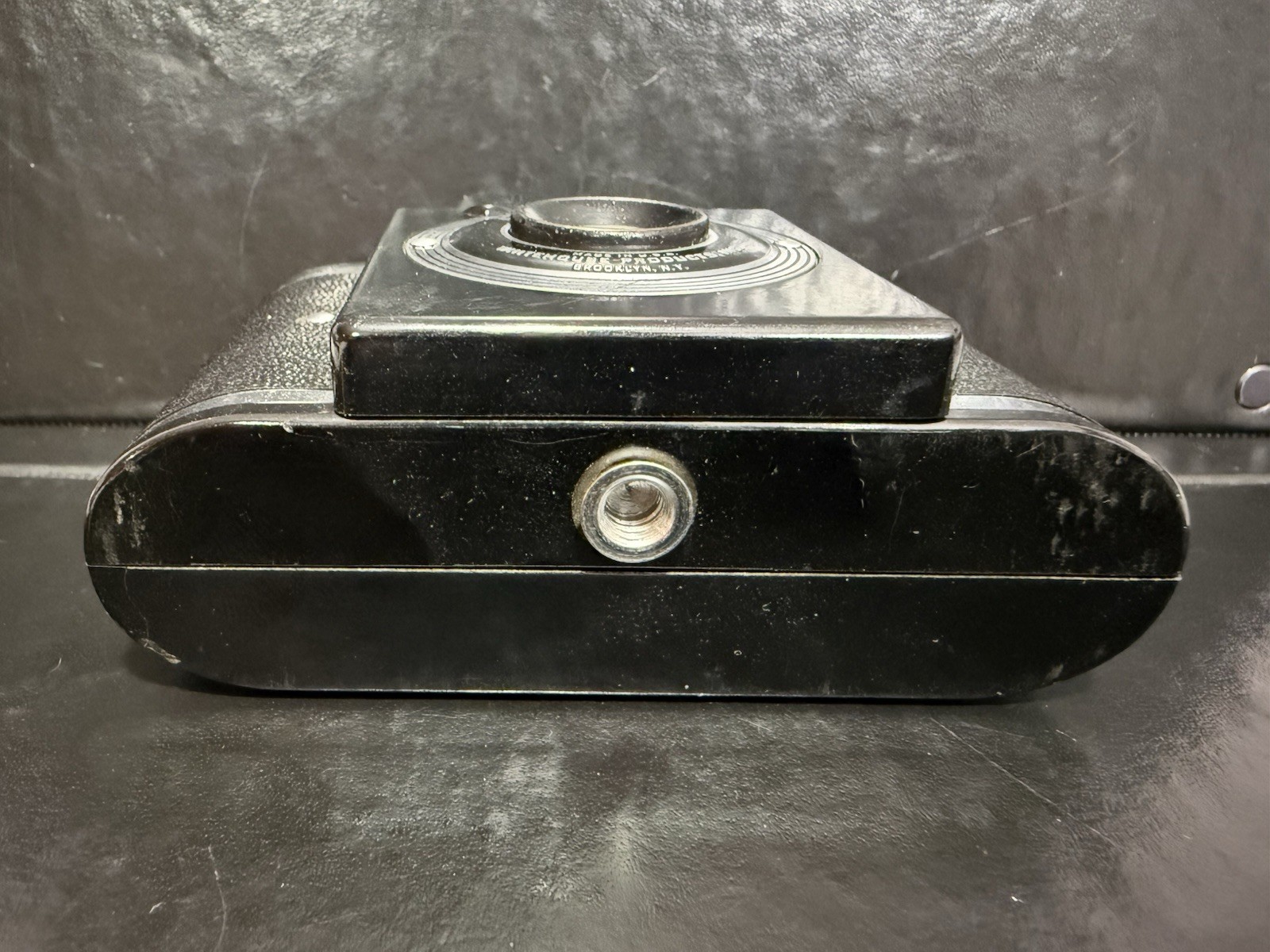 Vintage Beacon II White Westinghouse Camera with Case