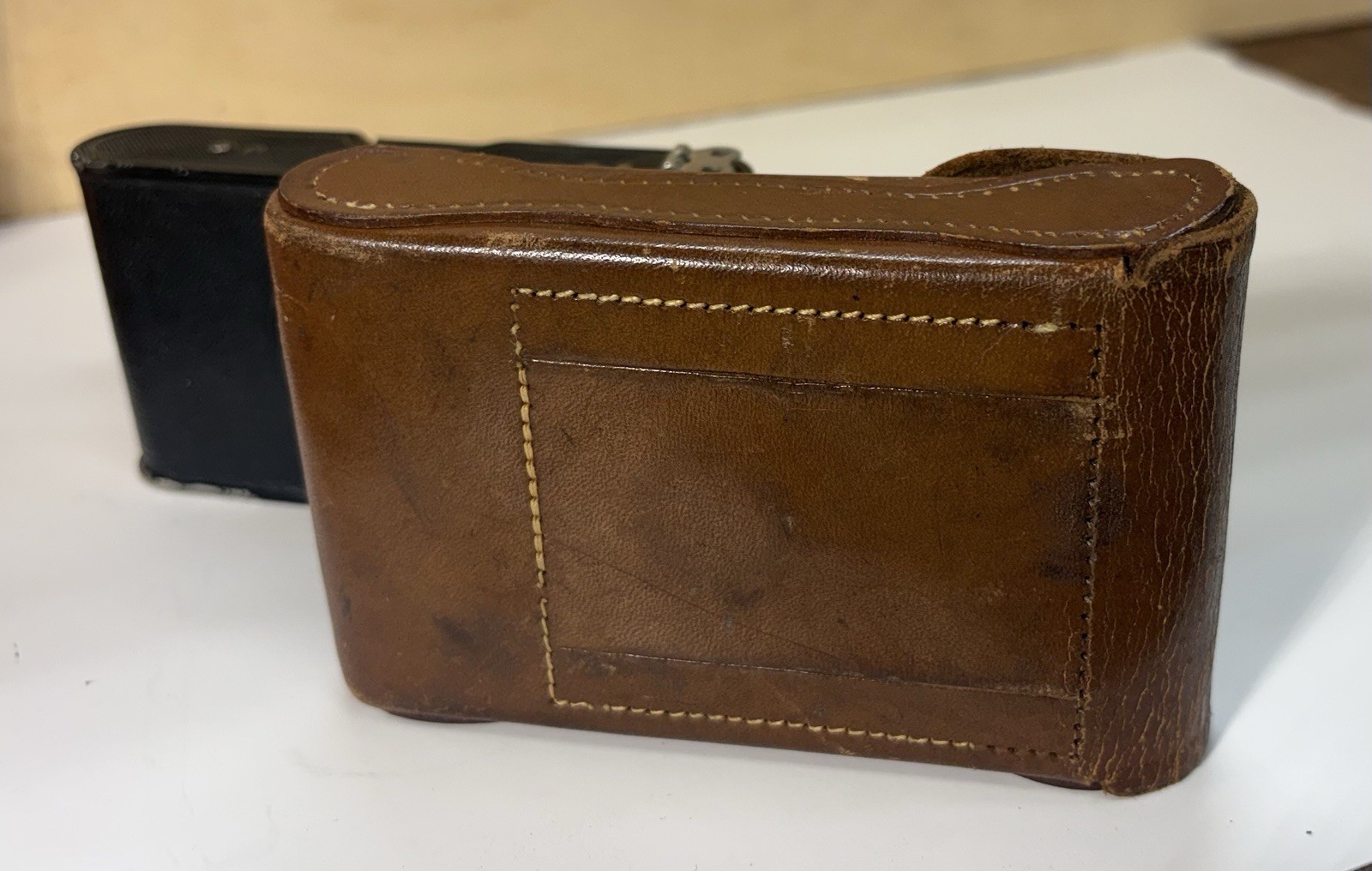 Antique Kodak Vest Pocket Folding Camera with Leather Case – Patented 1913
