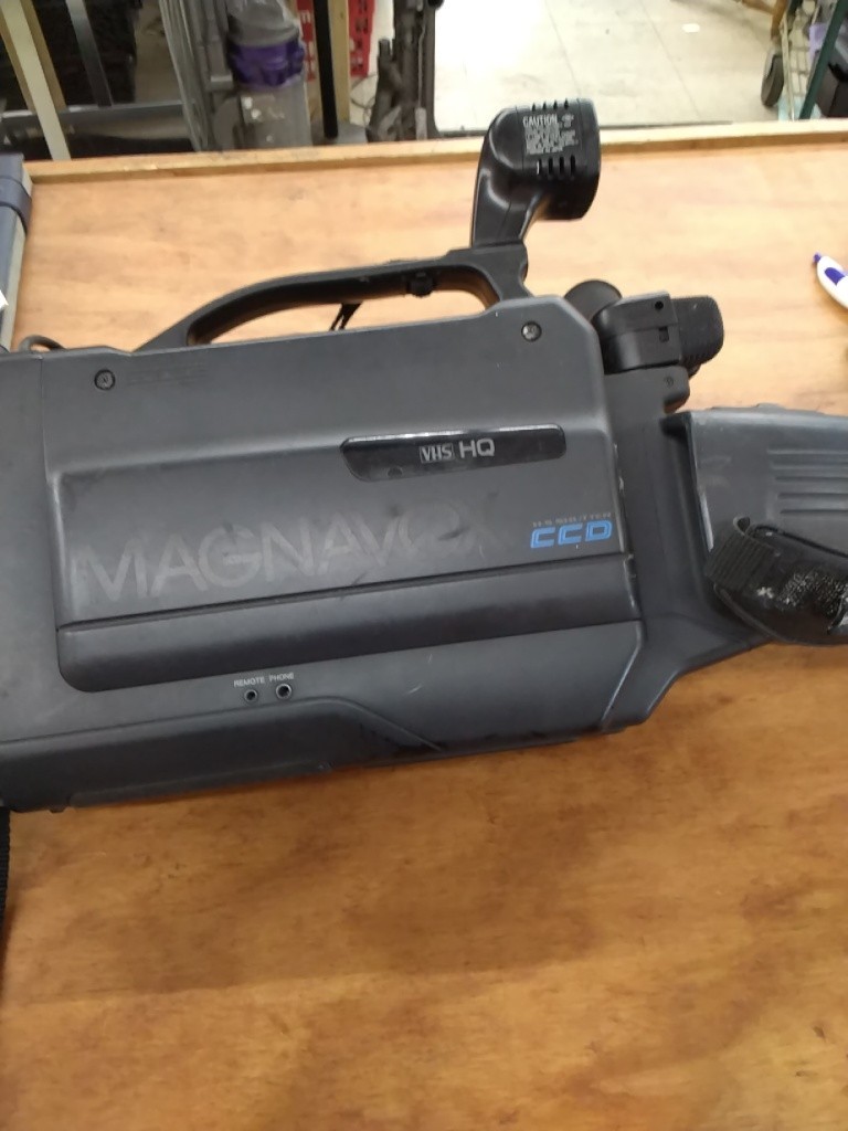 Magnavox CCD rare Vintage 1991 VHS HQ Movie Maker Phillips Electronics CVM315AV0