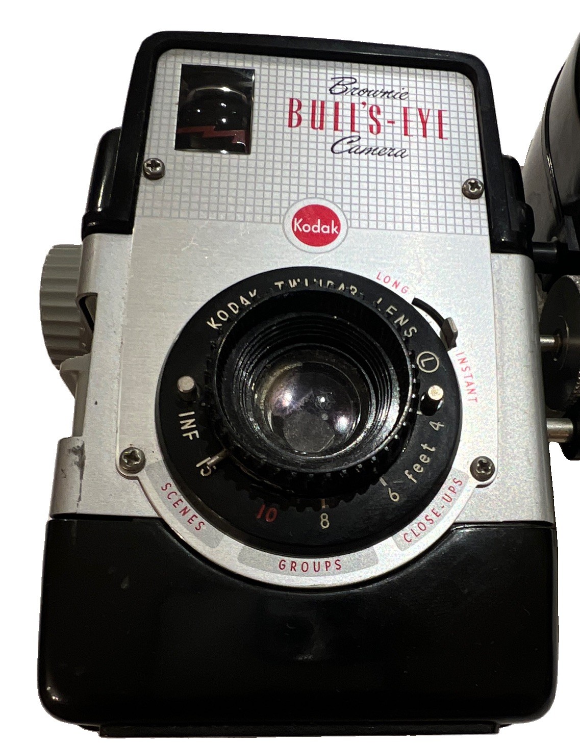 Kodak Brownie Bull’s Eye Camera/w Rotary Flashholder Type-1.
