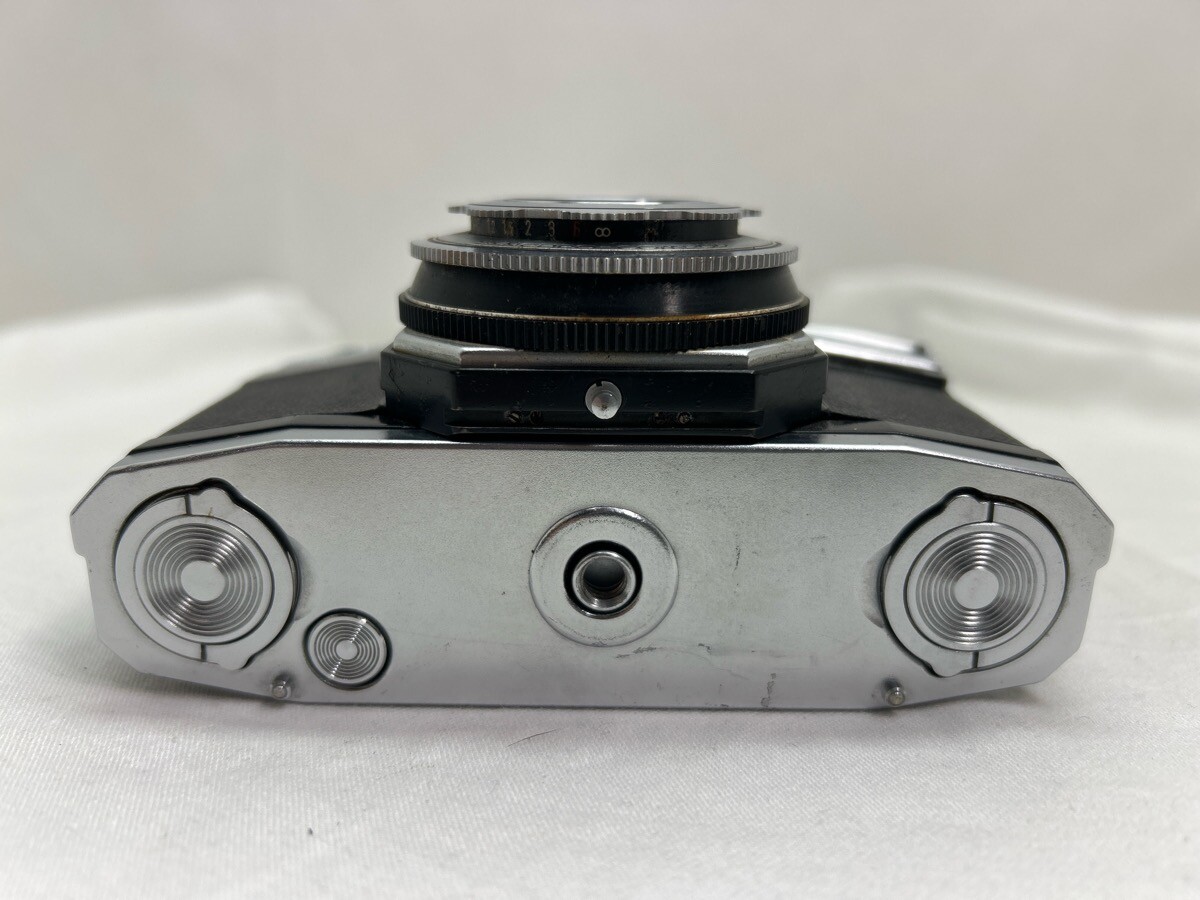 Zeiss Ikon Contaflex II ca 1954 w/ Tessar 45mm f/2.8 fixed (NJL025827)