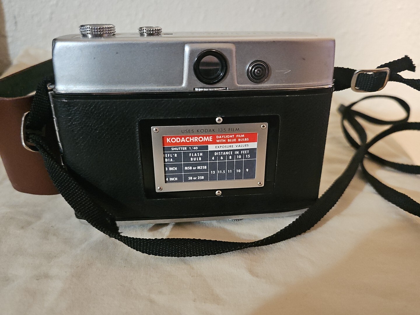 Vintage Kodak Automatic 35F Camera Ektanar 44mm f/2.8 Lens – Untested w/case