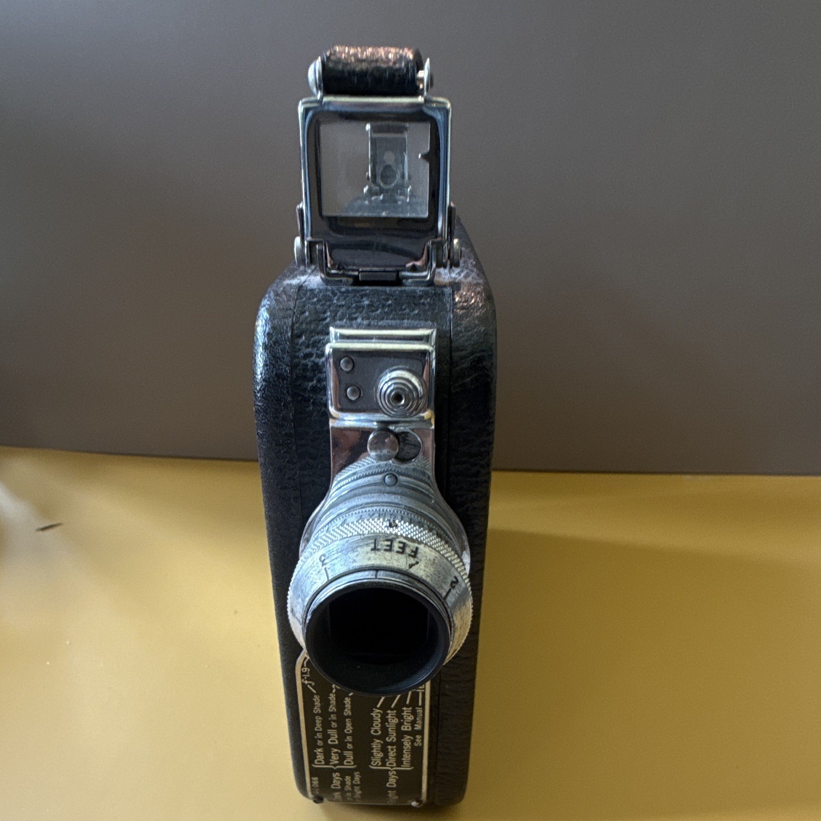 Kodak Cine-Kodak Eight Model 60 Non Reflex Standard 8mm Movie Camera Black