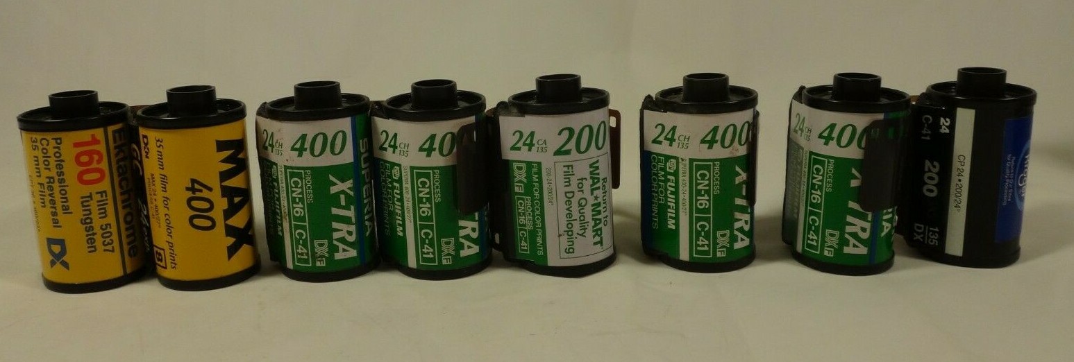 Lavec T28 35mm Camera Yashica Pro-50 DX Flash 8 Rolls Film Box Manual Strap GUC