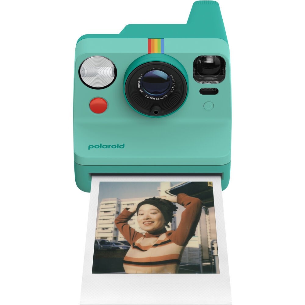 Polaroid Now Generation 3 i-Type Instant Film Camera Only, Double Exposure, Teal