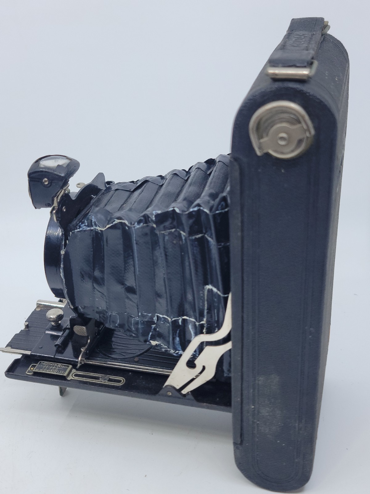 Eastman Kodak No. 1A Pocket Kodak Folding Antique Camera And Case Display Only