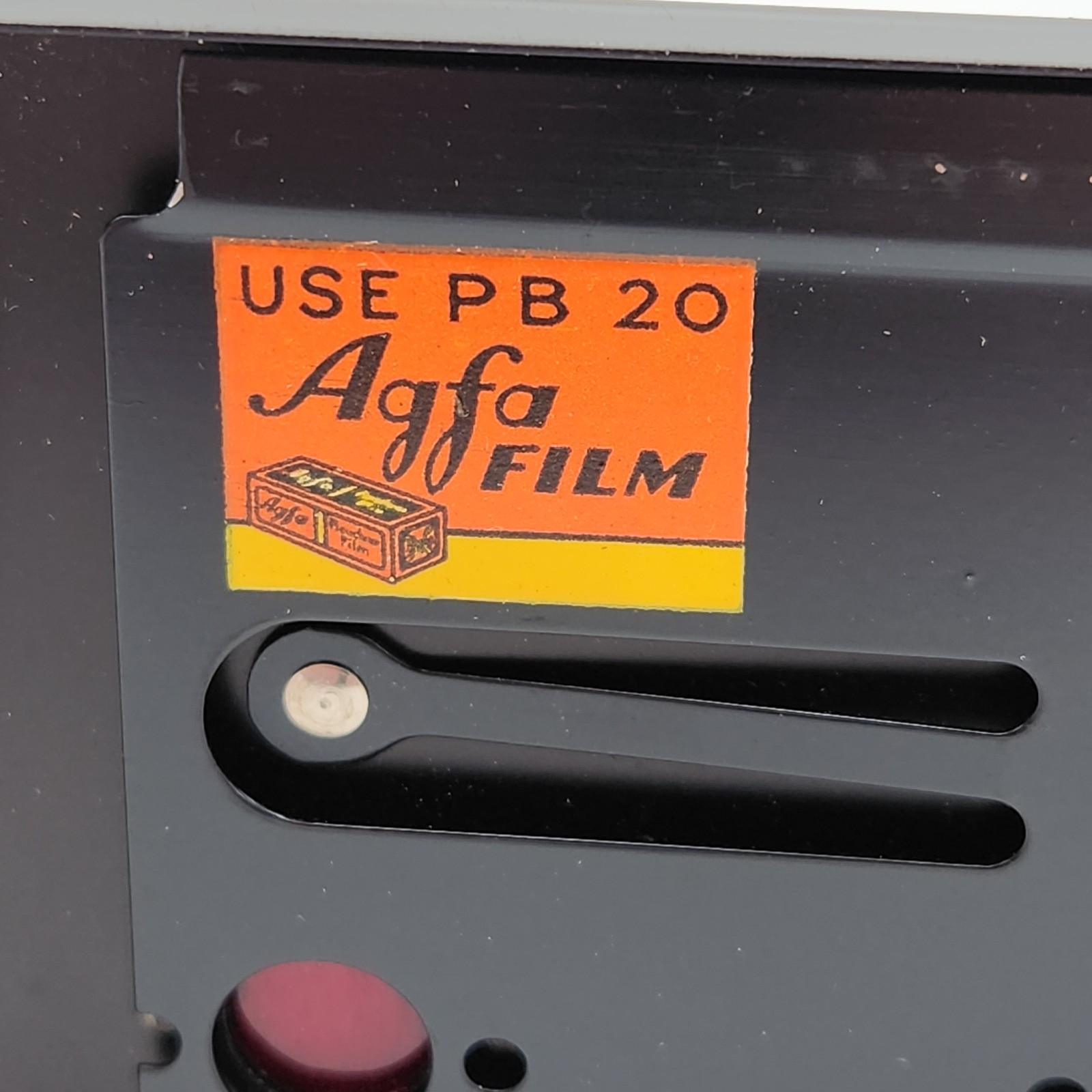 Vintage Agfa PB20 Readyset Folding Roll Film Camera With Box & Manual UNTESTED