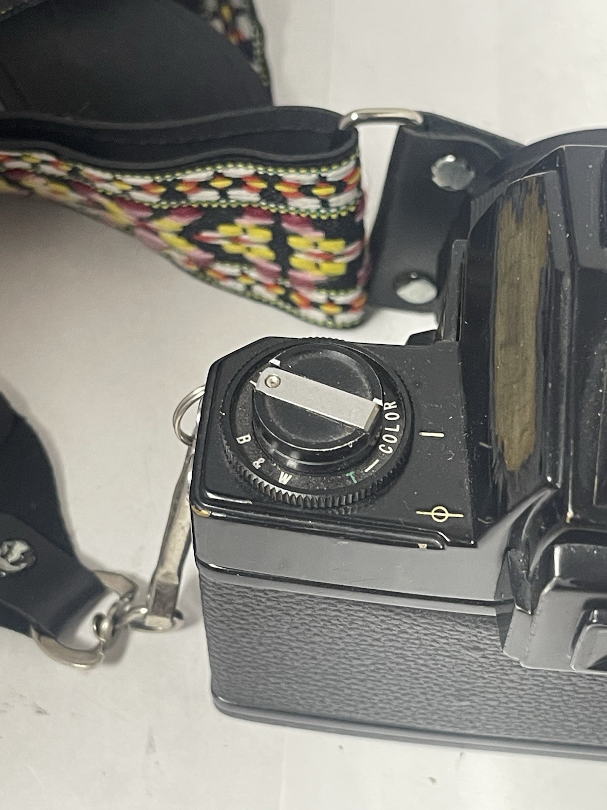 RICOH TLS 401 35mm SLR Film Vintage Camera w/Auto Rikenon f/1.7 55mm Lens
