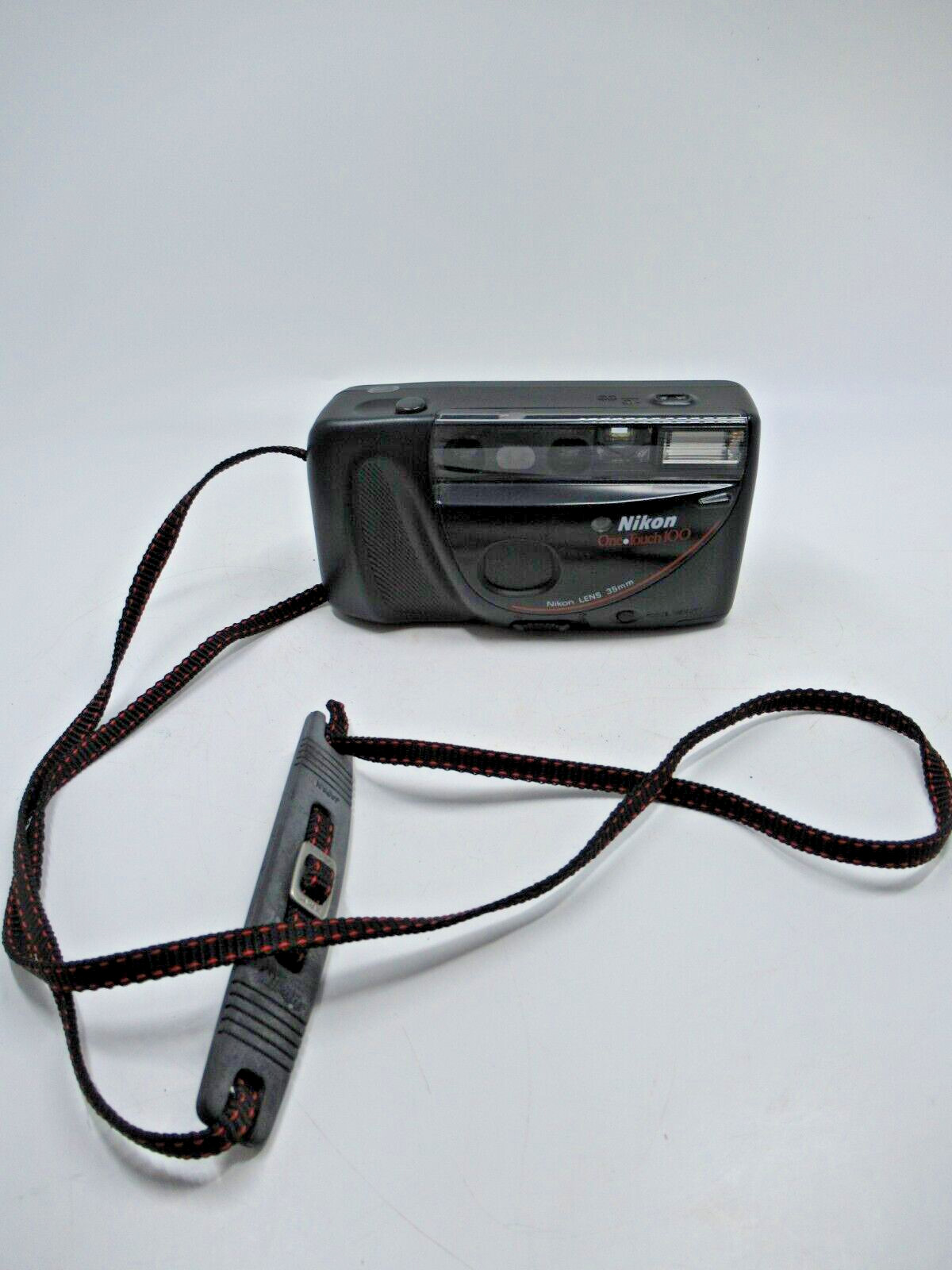 Vintage Nikon One Touch 100 film camera 35mm early compact point shoot