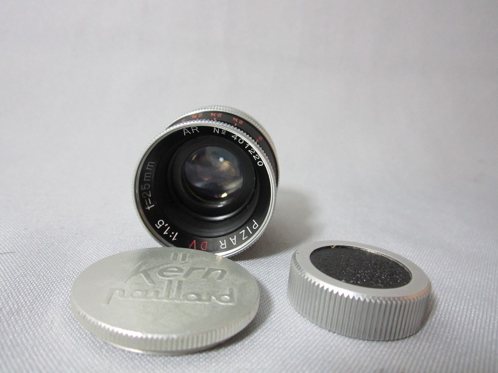 SUPER-16 KERN PIZAR DV H16 RX🔥 1.5/25MM C-MOUNT LENS BOLEX 16MM MOVIE CAMERA