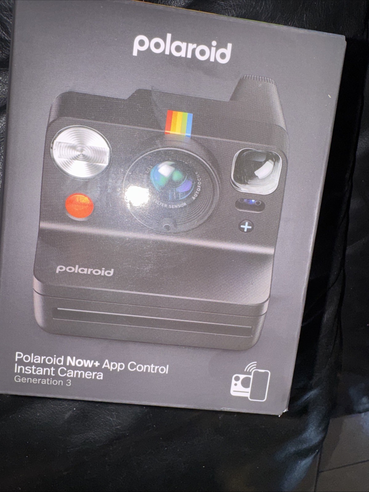 Polaroid Now+ App Control 3rd Generation – Instant Camera Black
