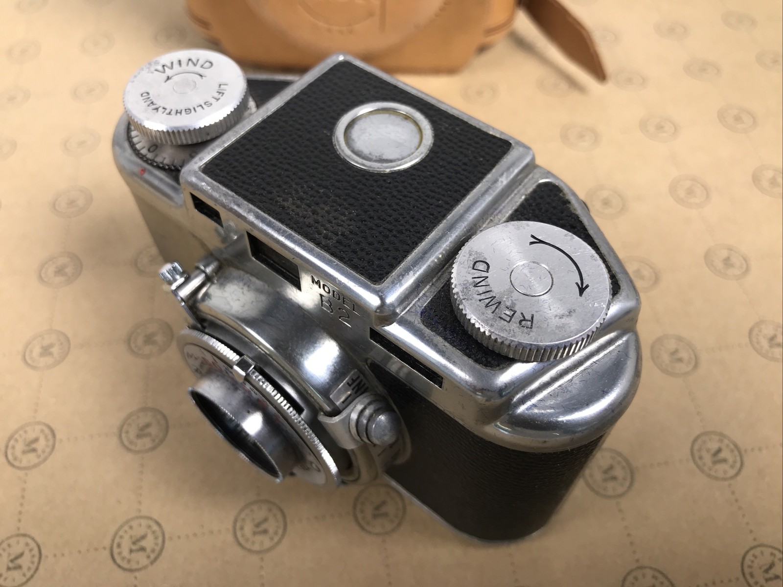 Bolsey Model B2 35mm Film Camera W/ Wollensak 44mm f/3.2 Lens