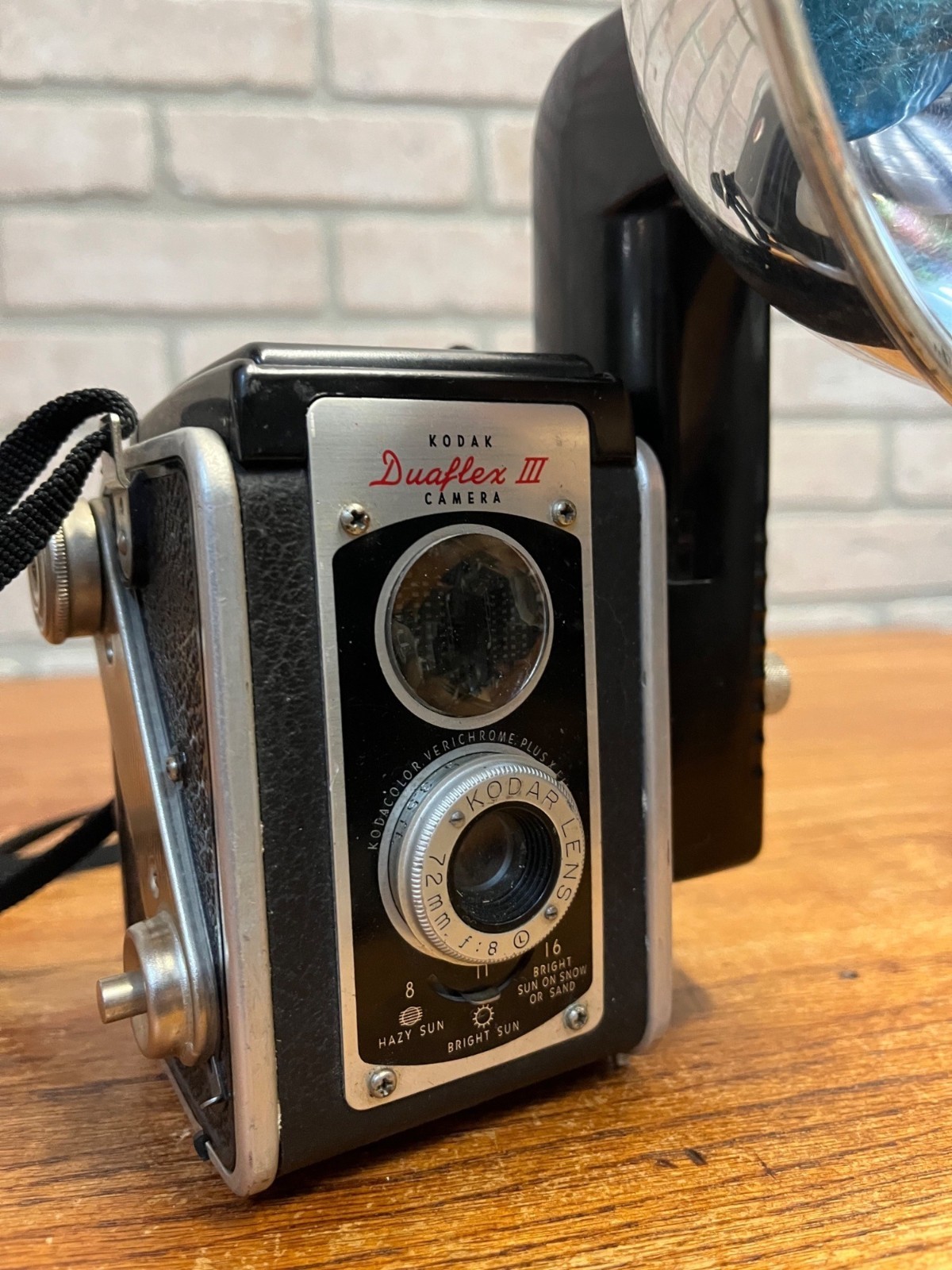 Vintage Duaflex III Eastman Kodak Co. Film Camera With Detachable Flash Circa 19